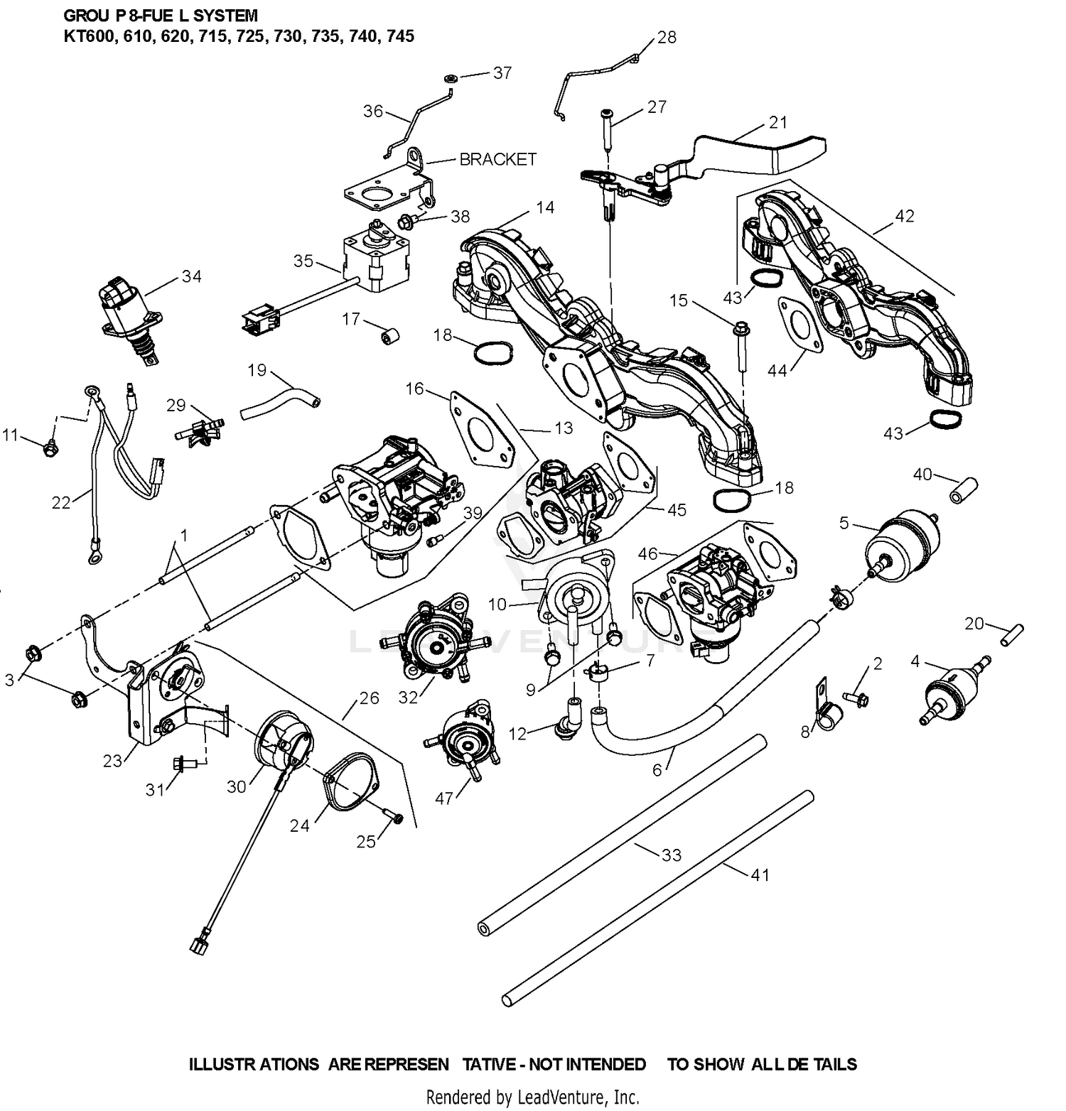 KT735-3092 Fuel System