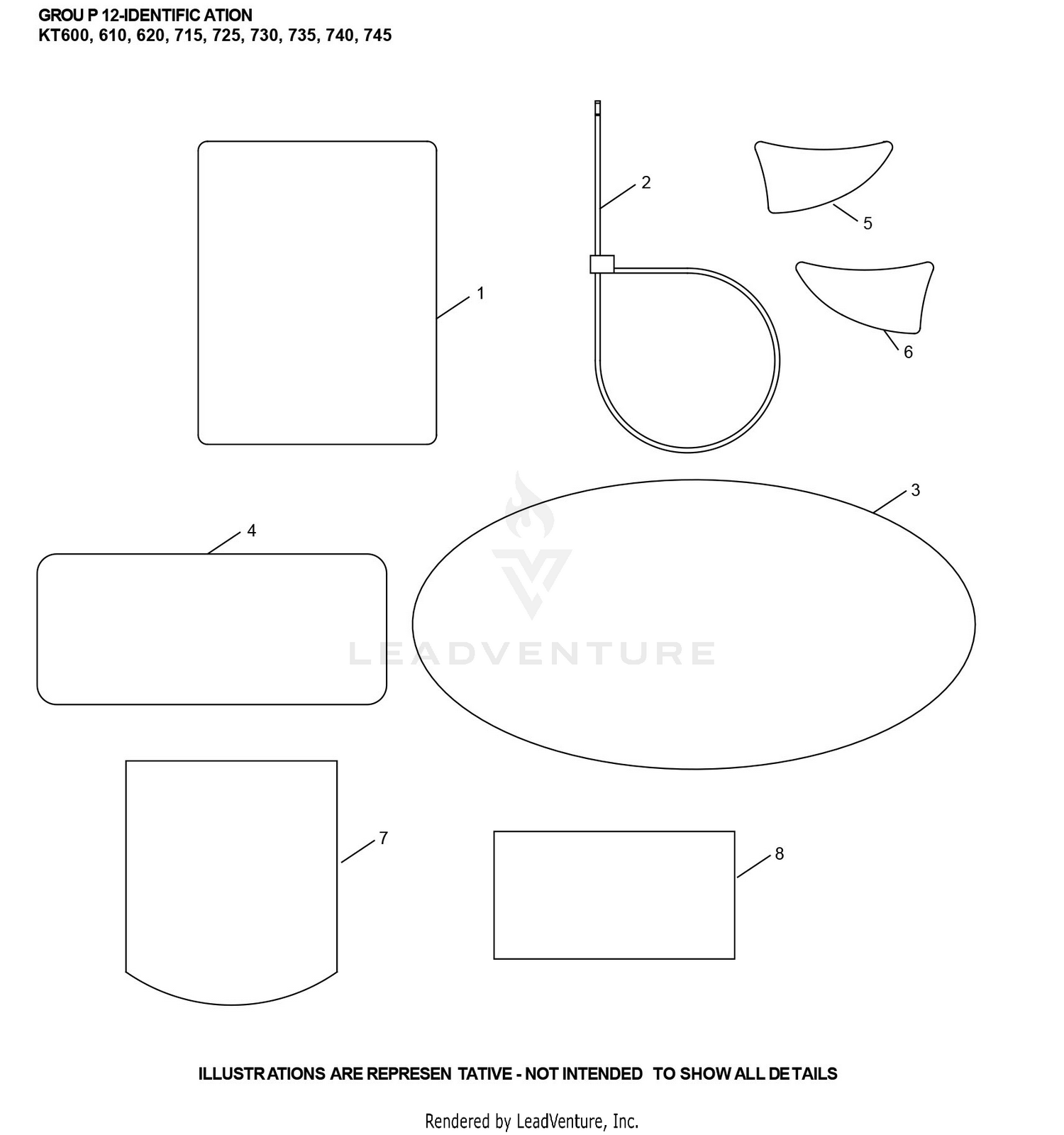 KT735-3104 Identification