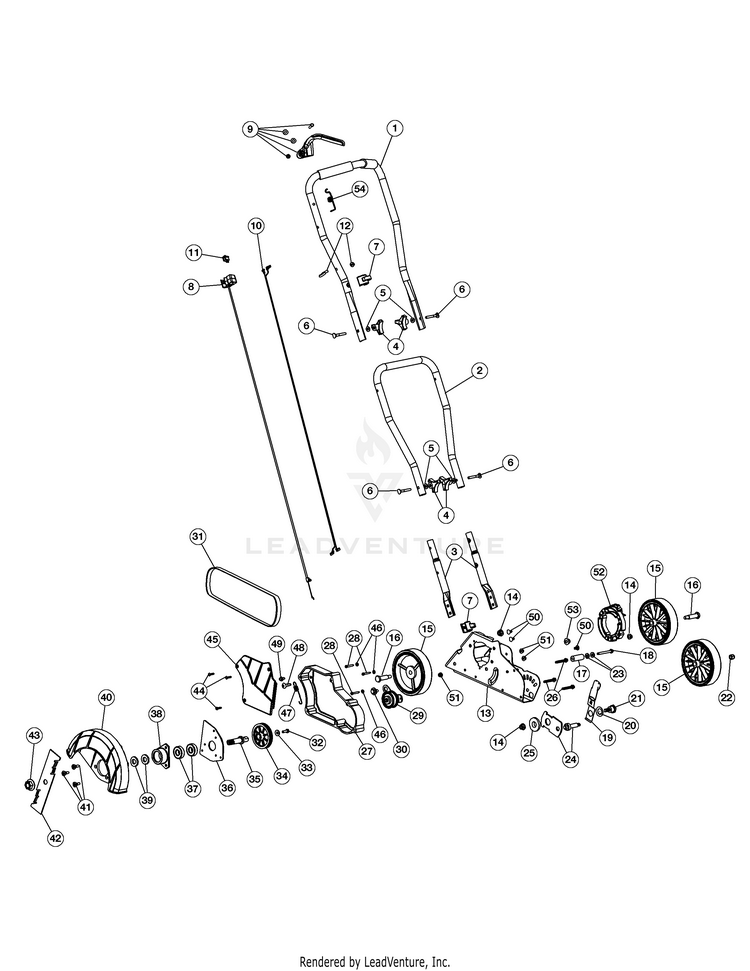 TroyBilt TB516EC 25A516766 