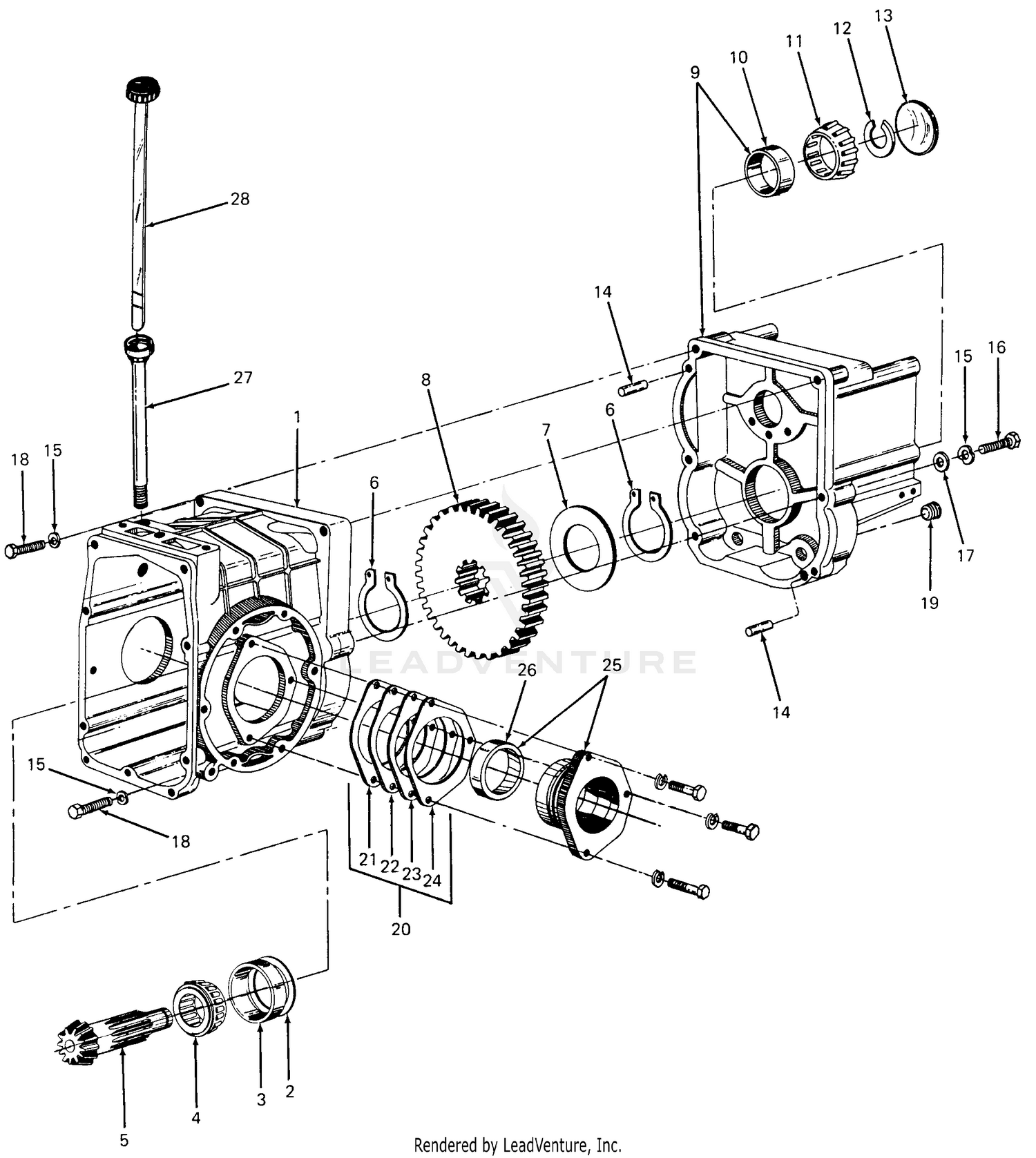 Transmission-Rear & Adapter Housings