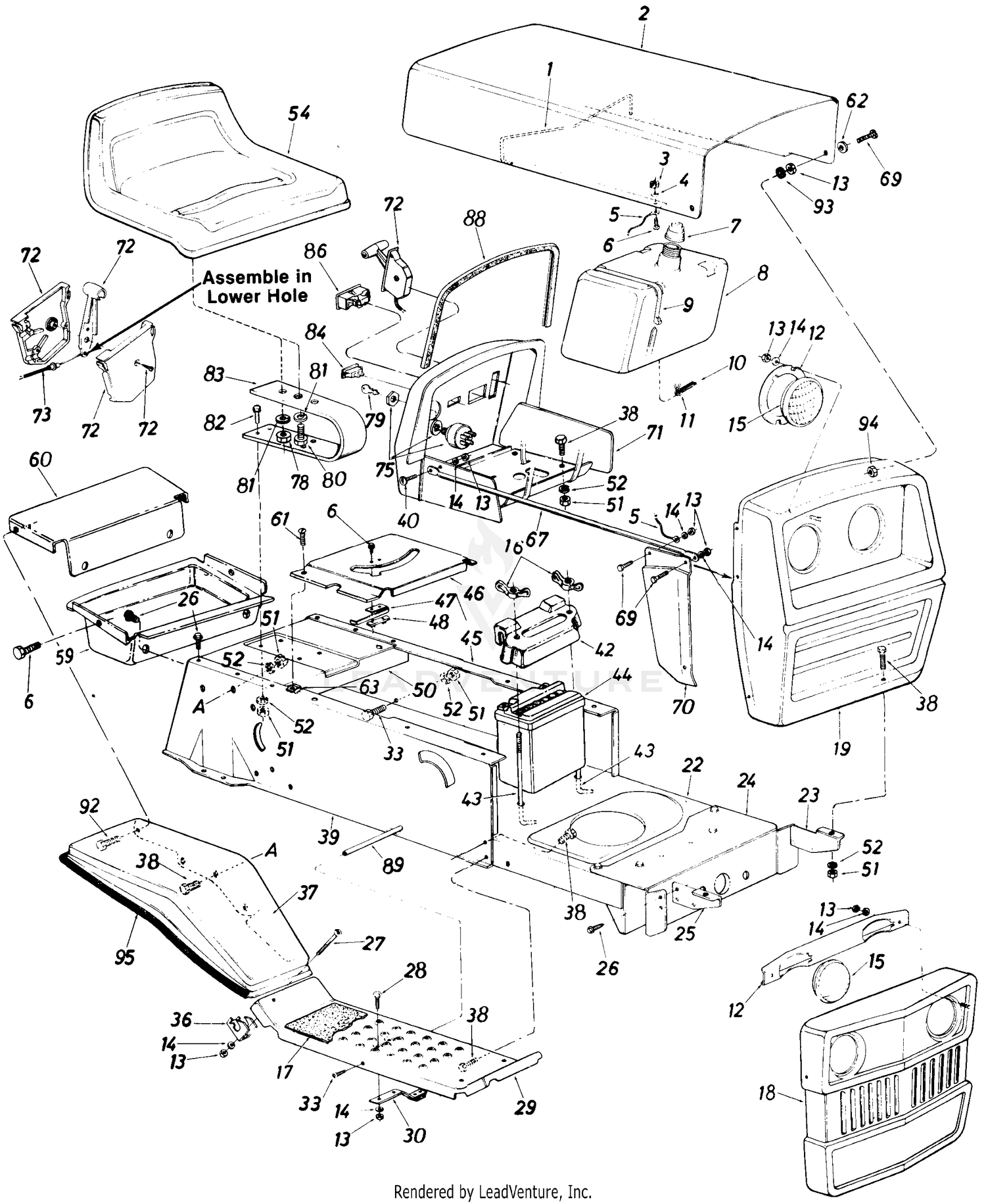Assembly diagram