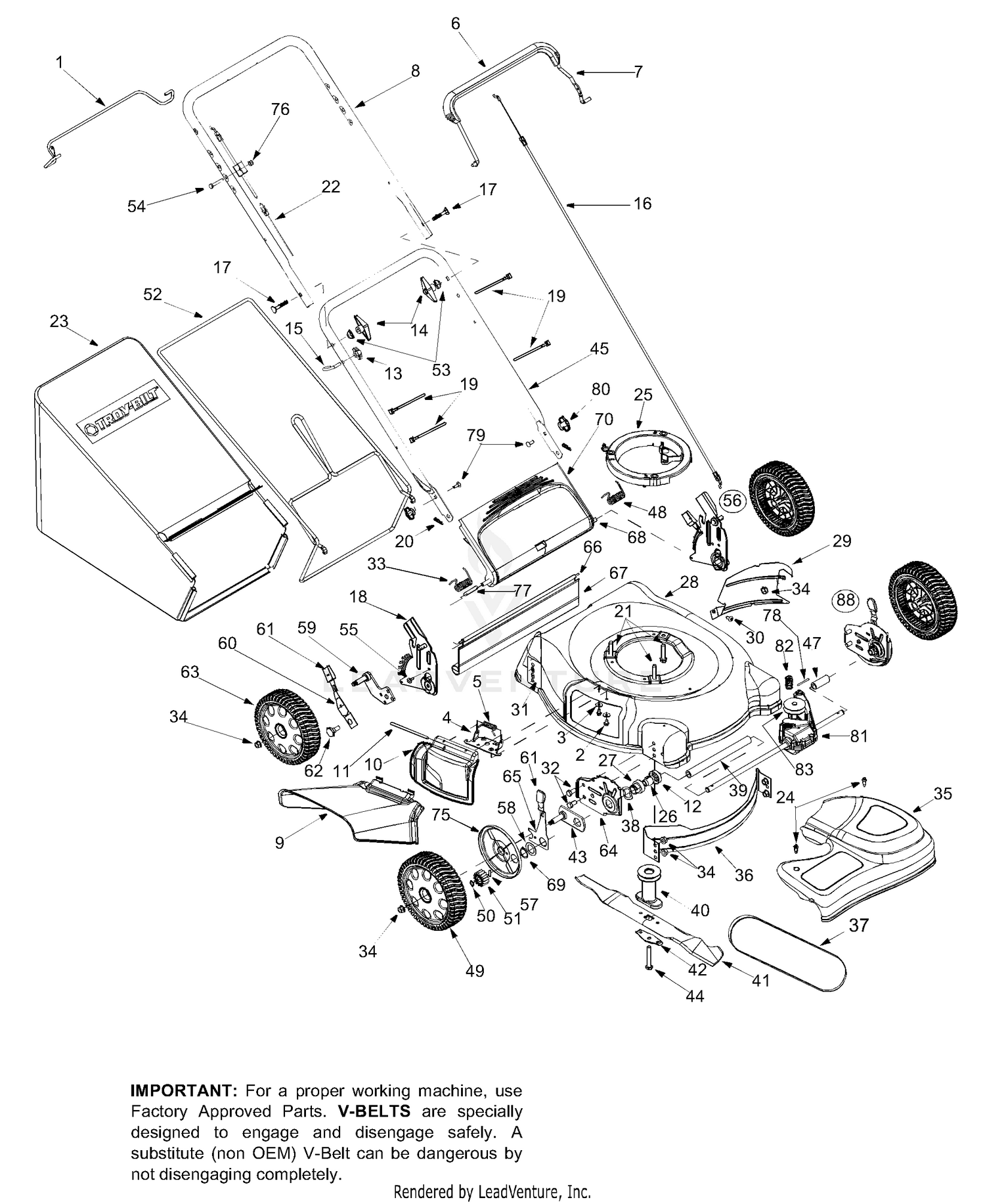 Assembly diagram