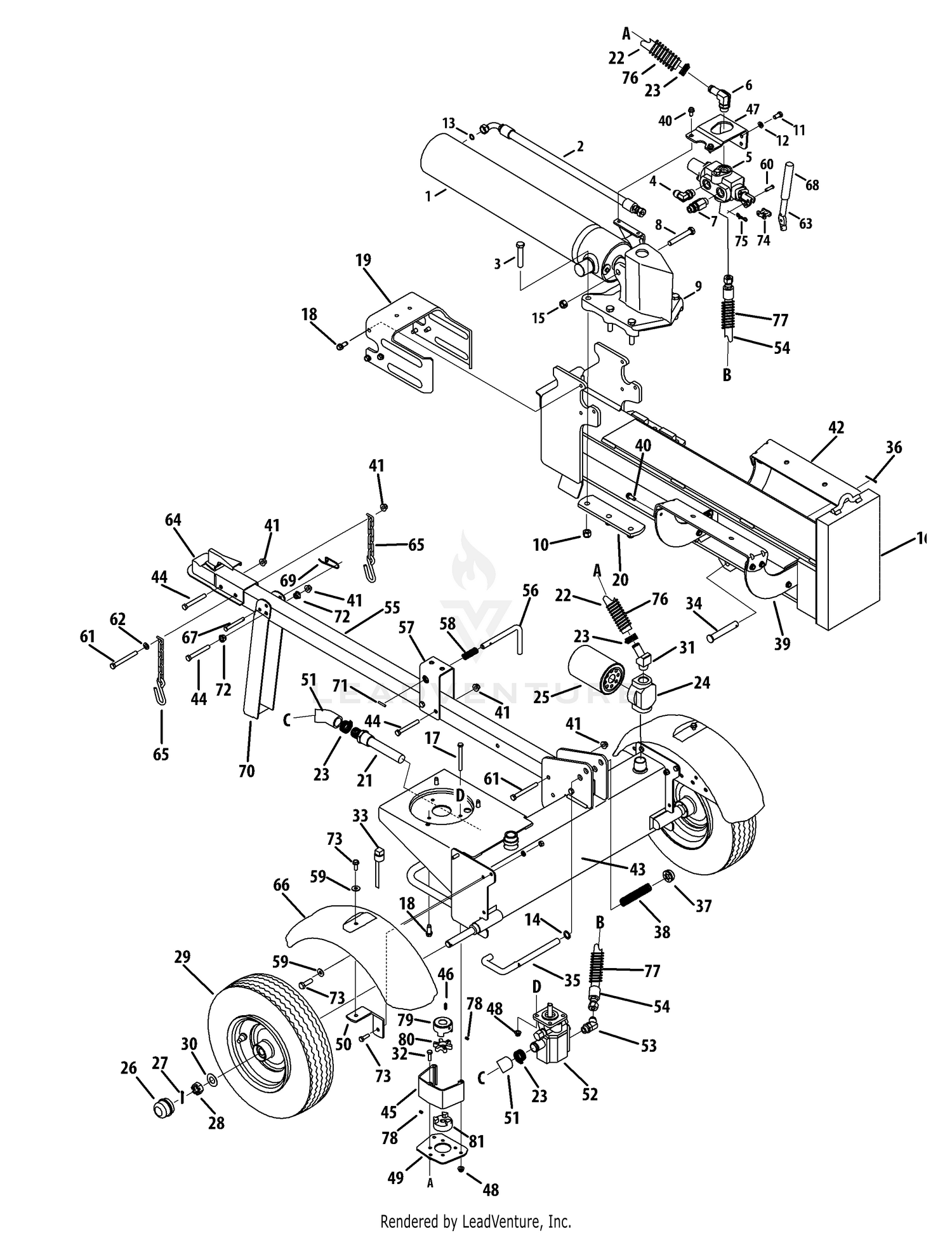 TB27 General Assembly (Honda Engine)