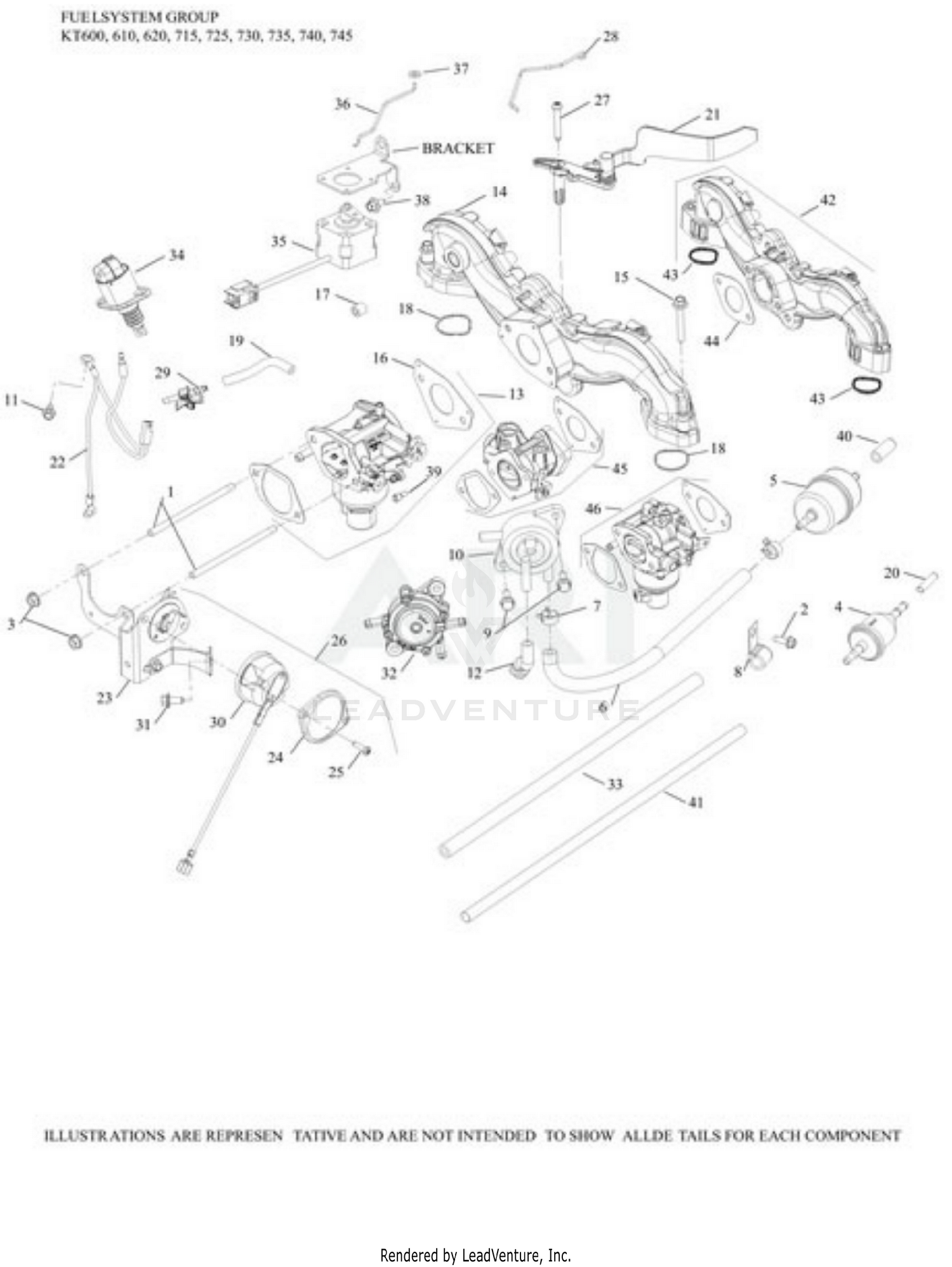 KT735-3088 Fuel System