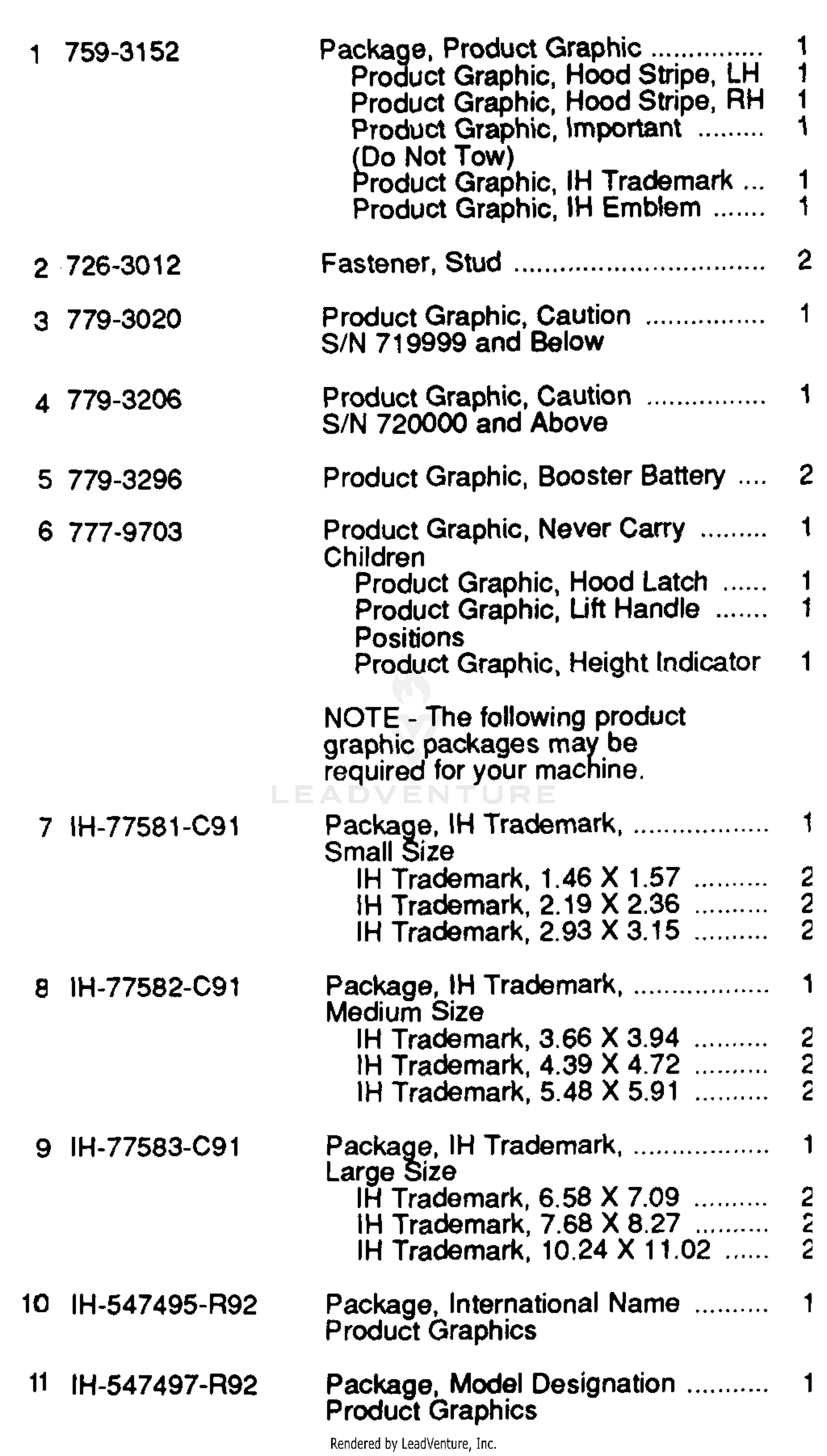 Assembly diagram