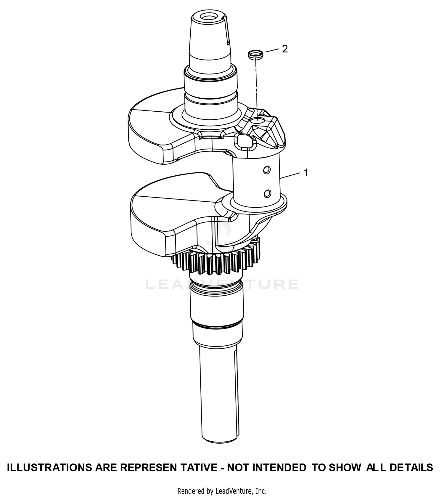 KT722-3012 CrankShaft