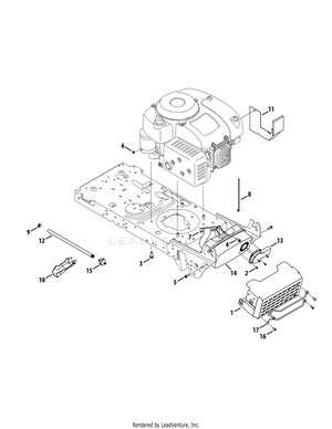 Huskee riding best sale mower parts diagram