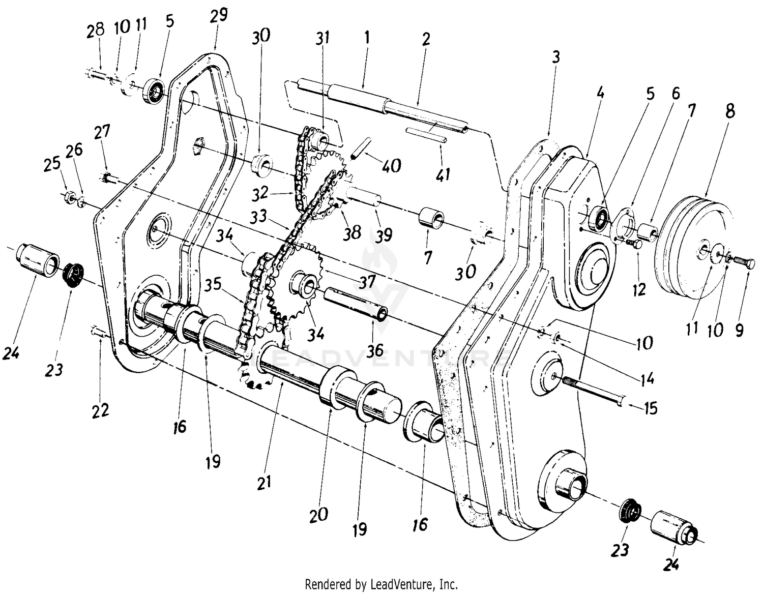 Chain Case Assembly