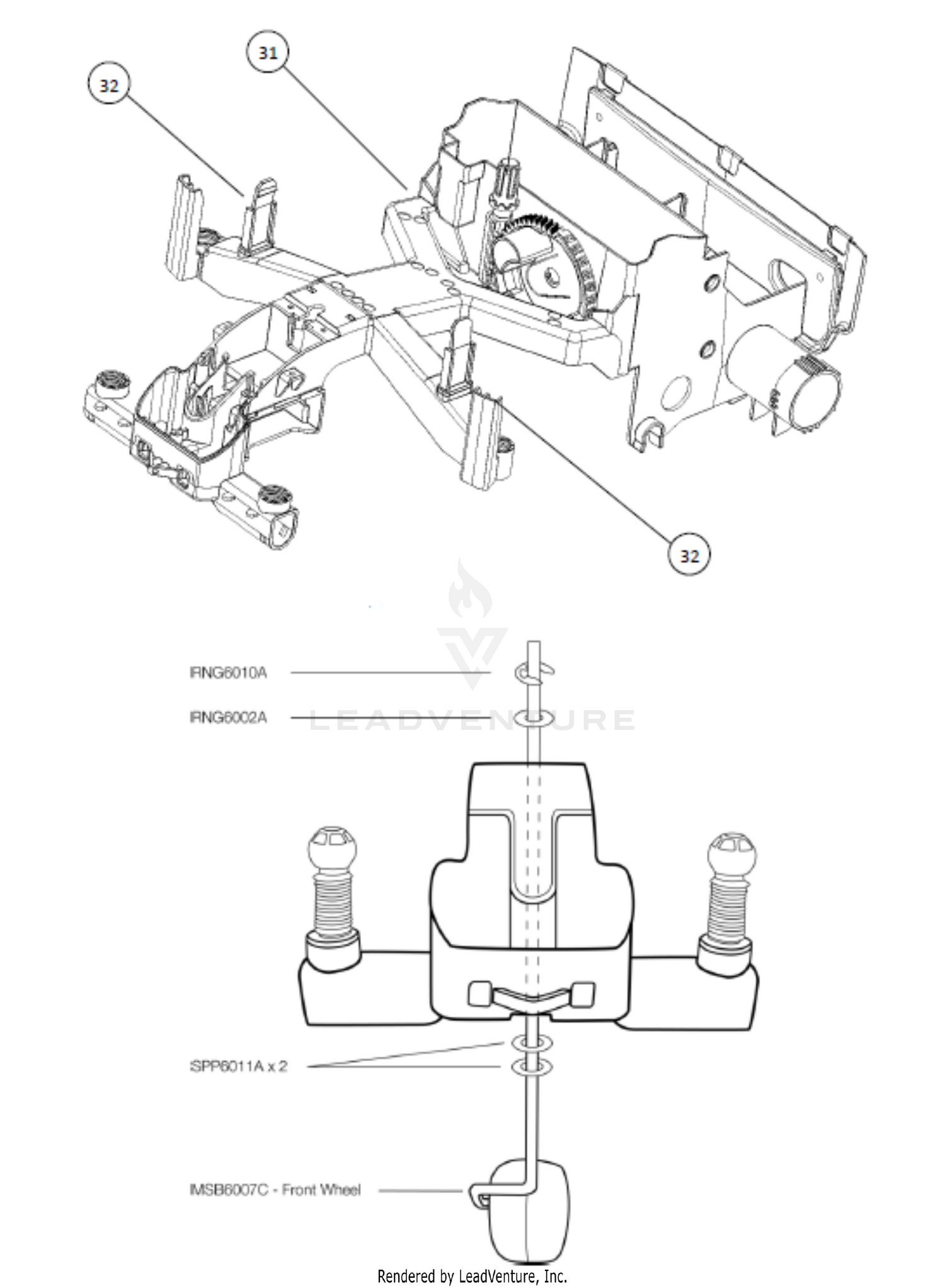 Chassis & Front Wheel