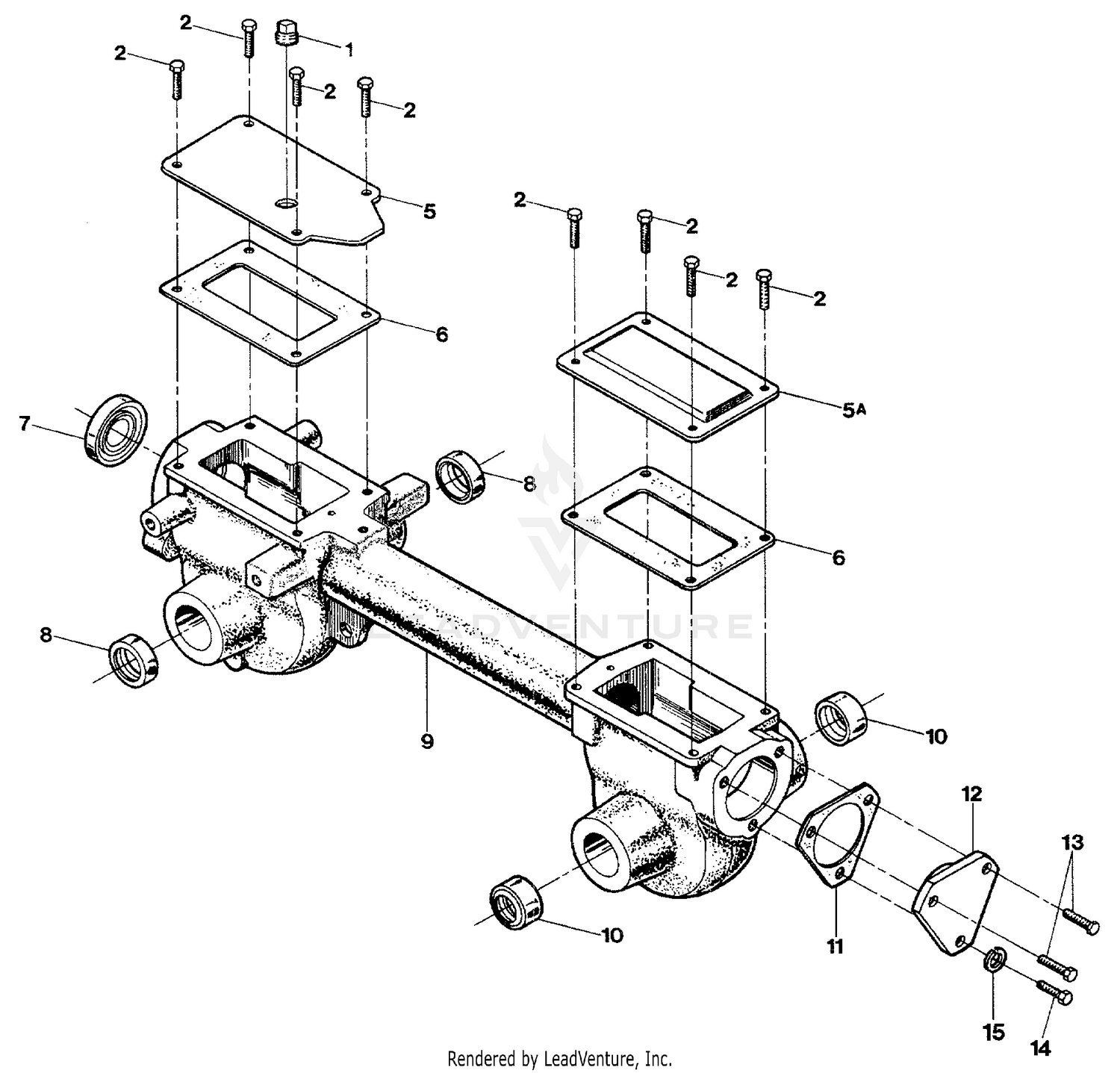 Transmission Housing, Covers, Seals, Gaskets And Plug