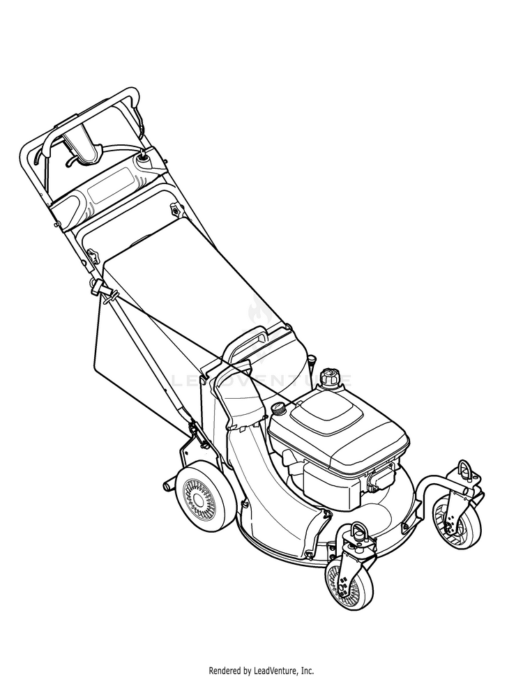 Craftsman by MTD 12AE997E099 (247.889210) (2008) Self-Propelled Walk ...