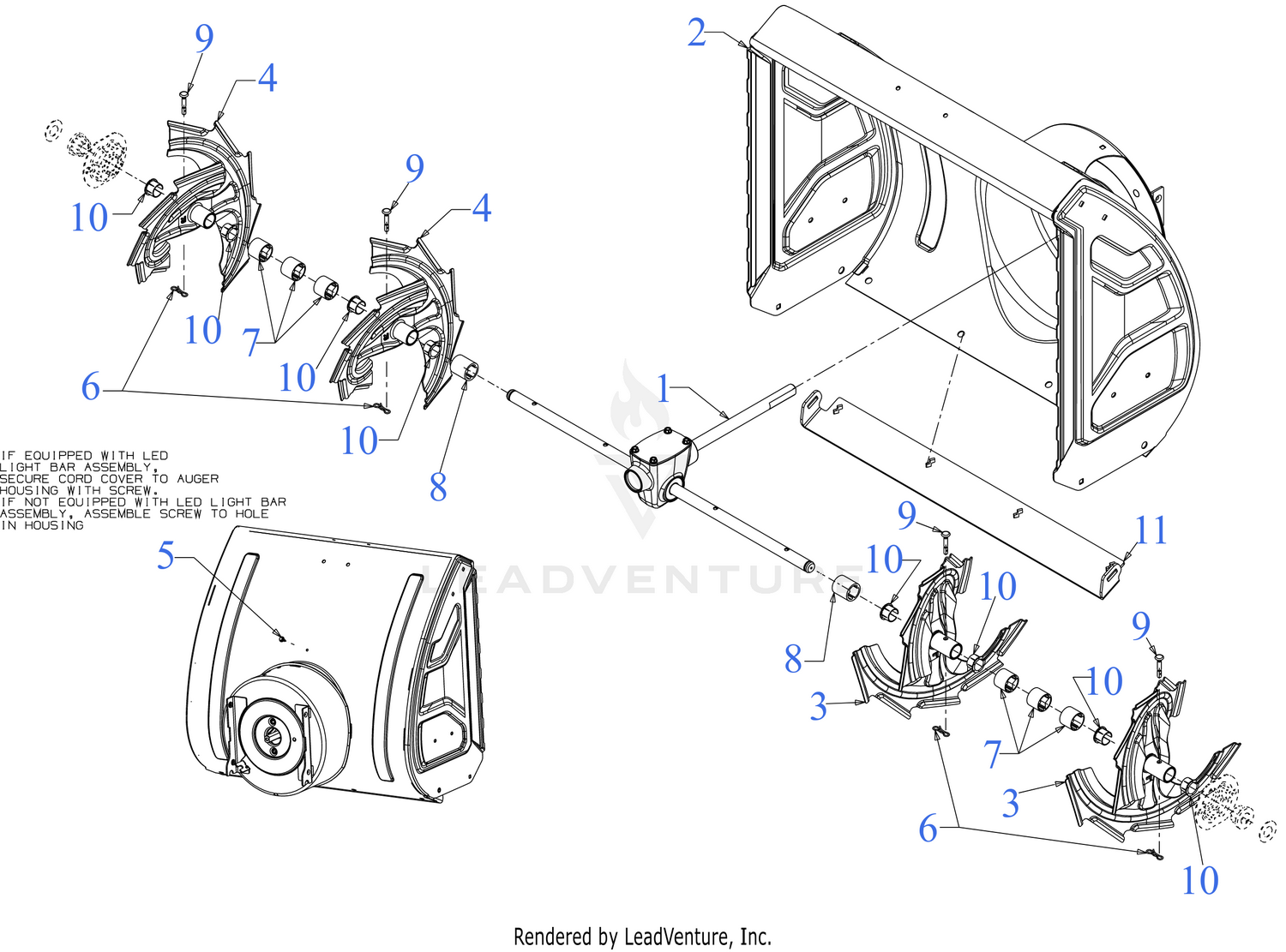 Auger Housing