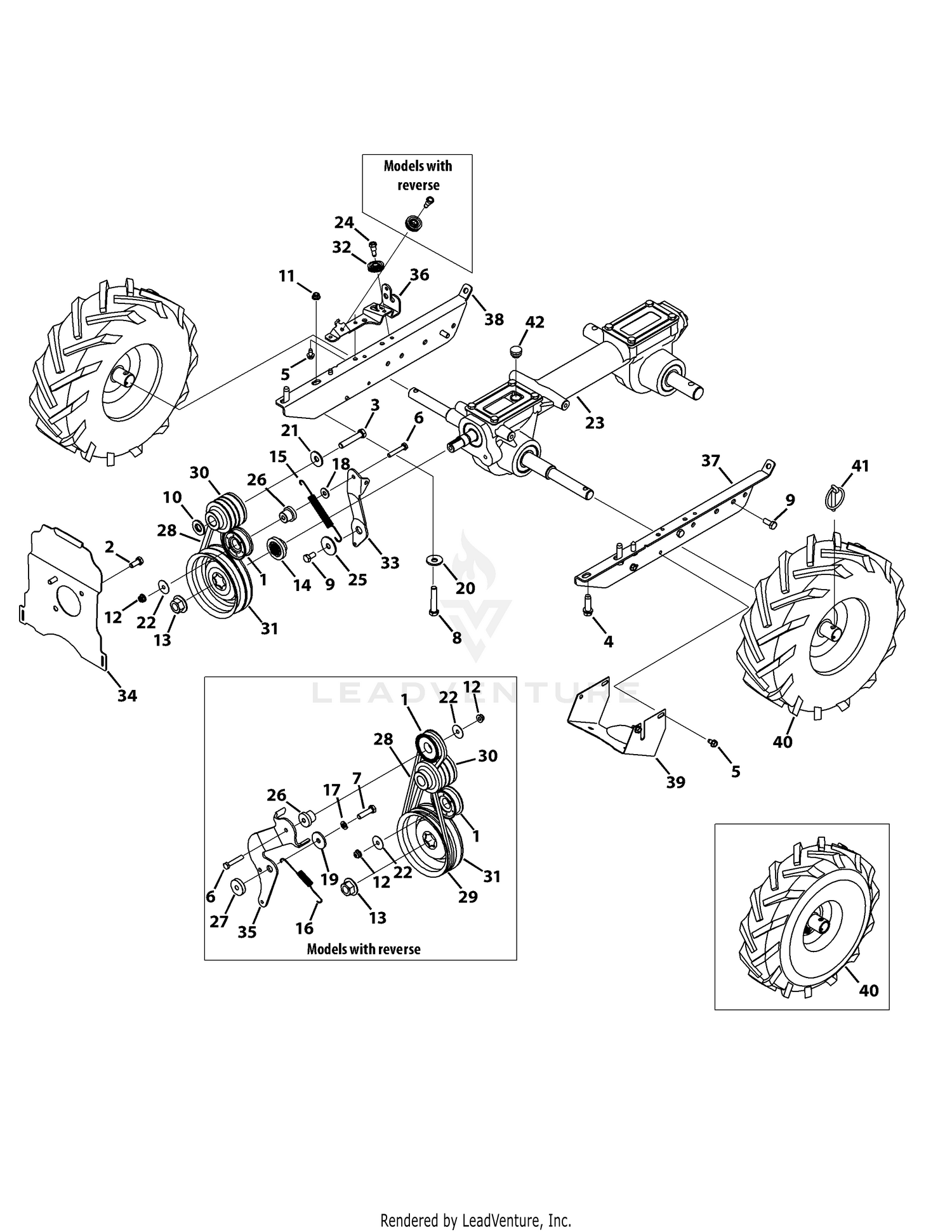 Drive Assembly 21D-6XX