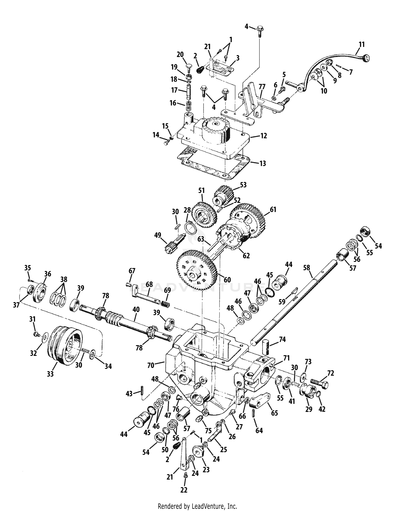 Wheel Shaft Assembly