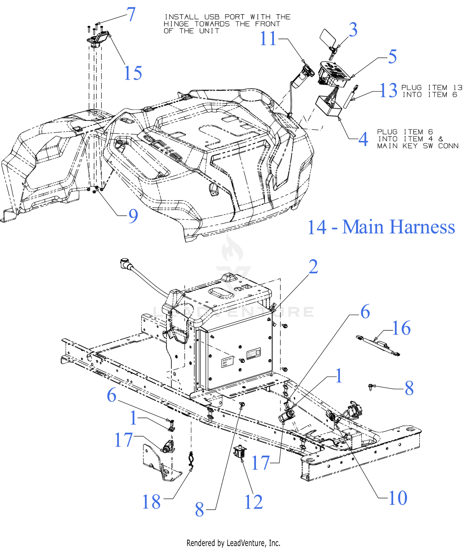 Assembly diagram