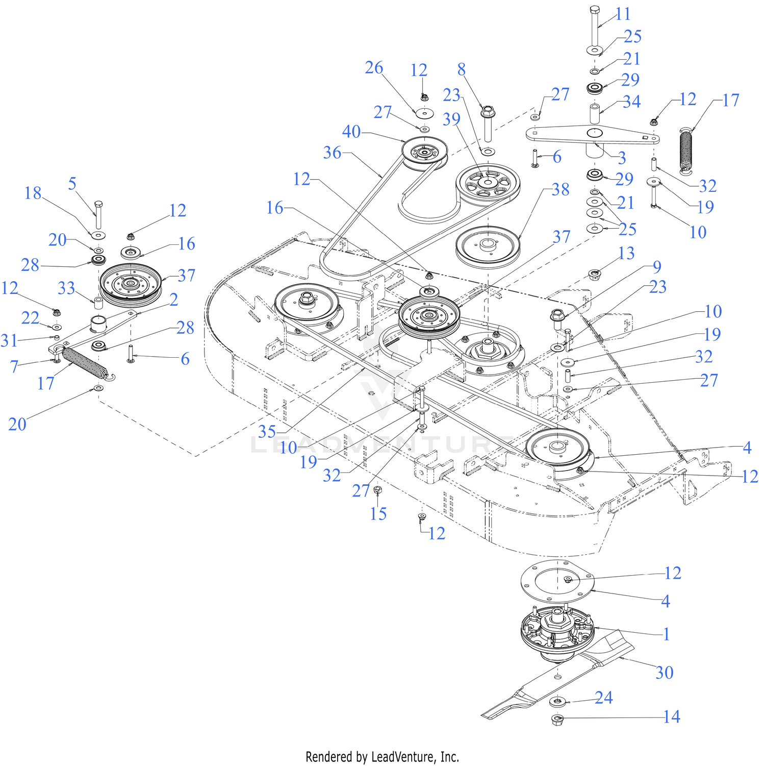 Belts, Blades & Spindles