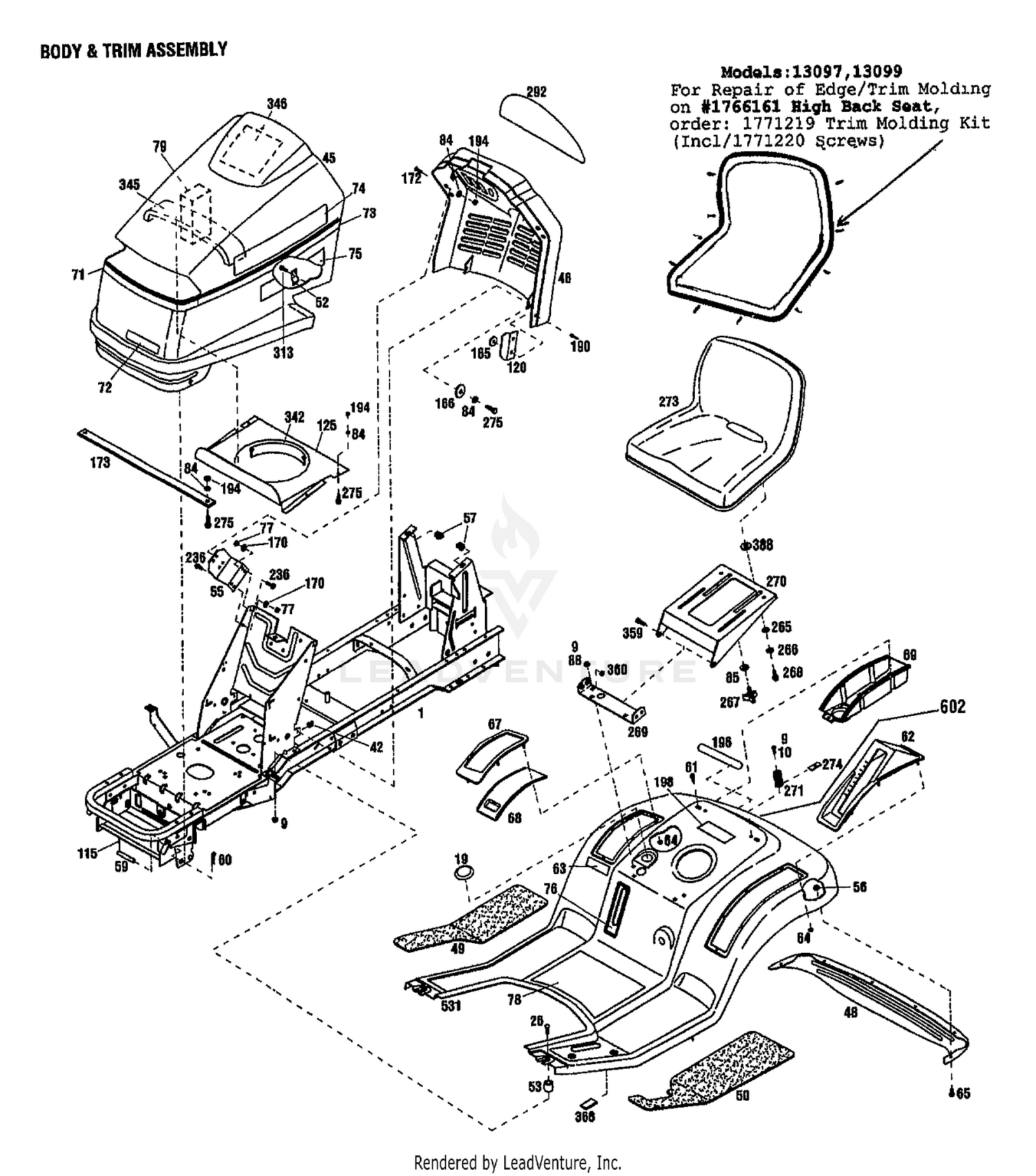 BODYWORK & TRIM ASSEMBLY