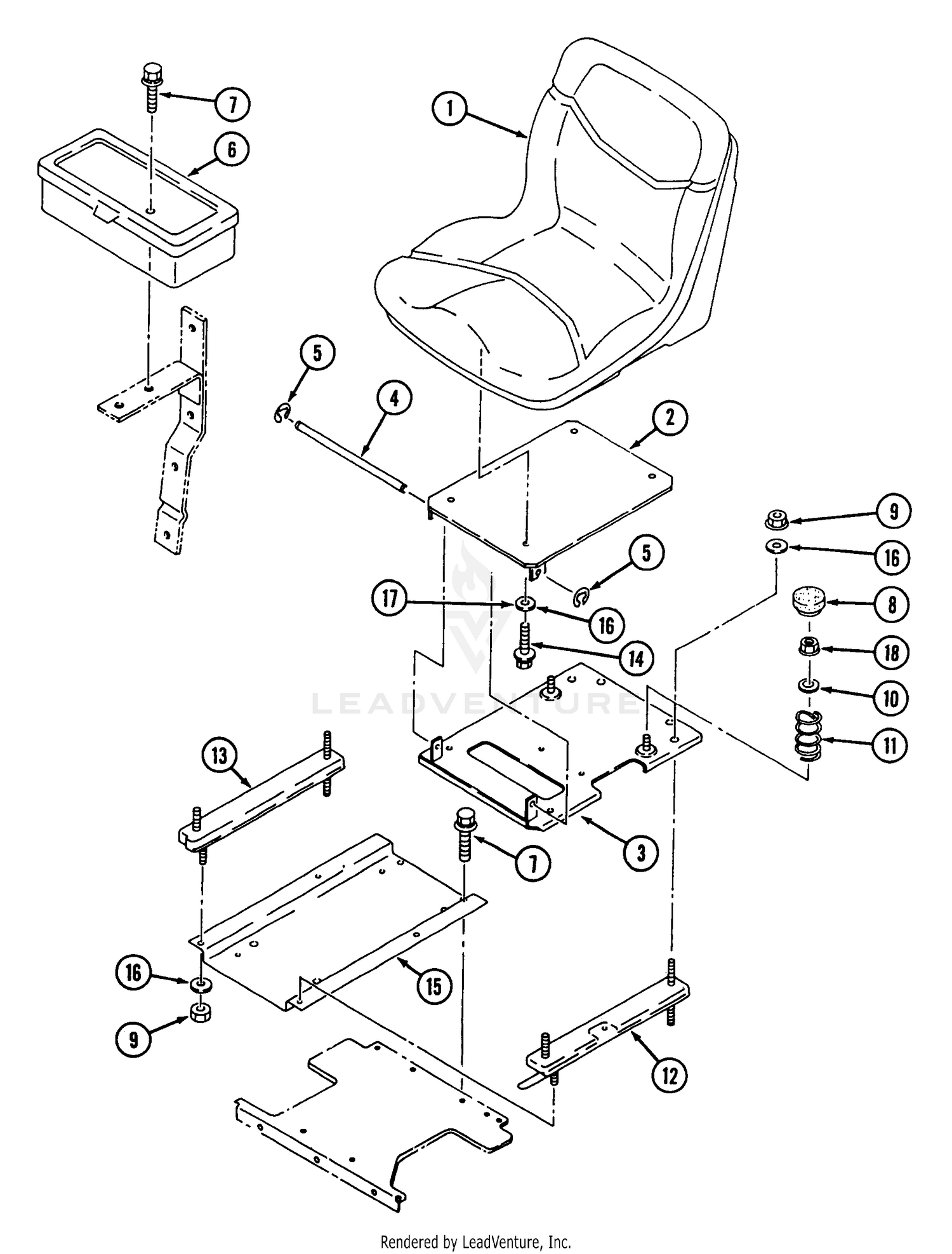 Seat And Tool Box
