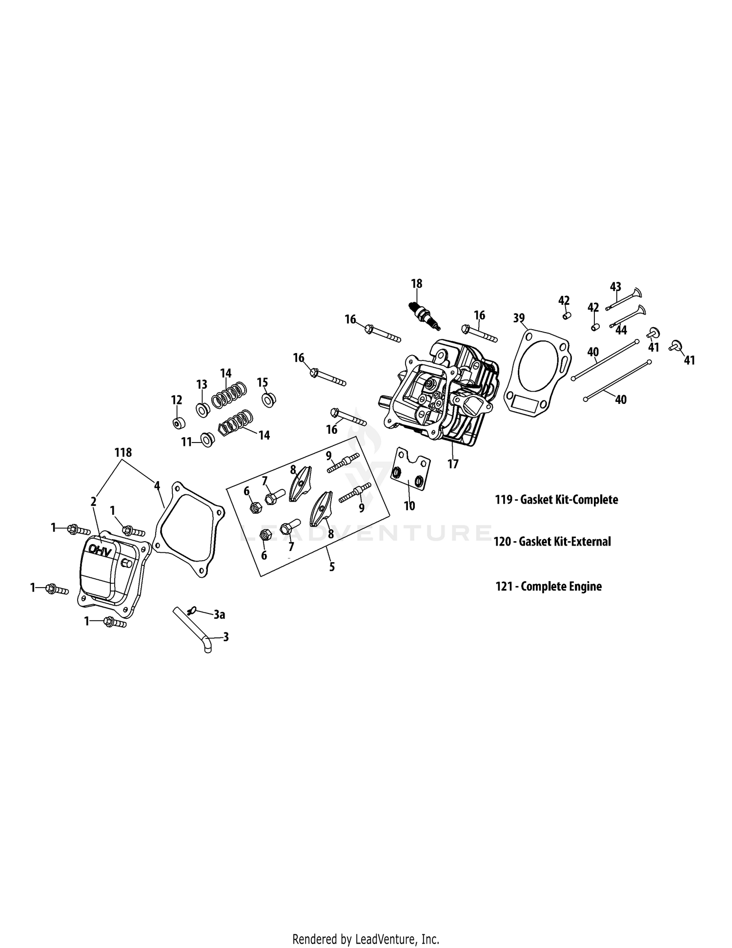 170-LU Cylinder Head