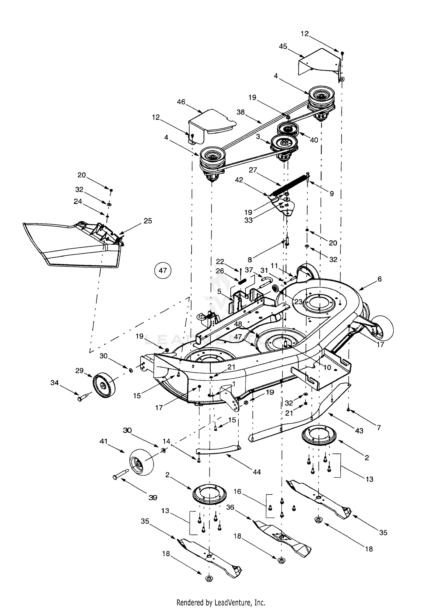 Deck Assembly H
