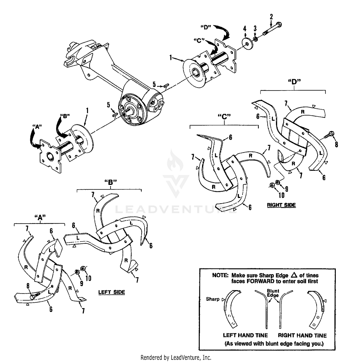 TINE ASSEMBLIES