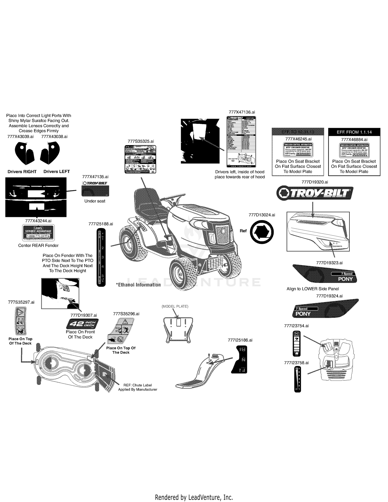 Assembly diagram