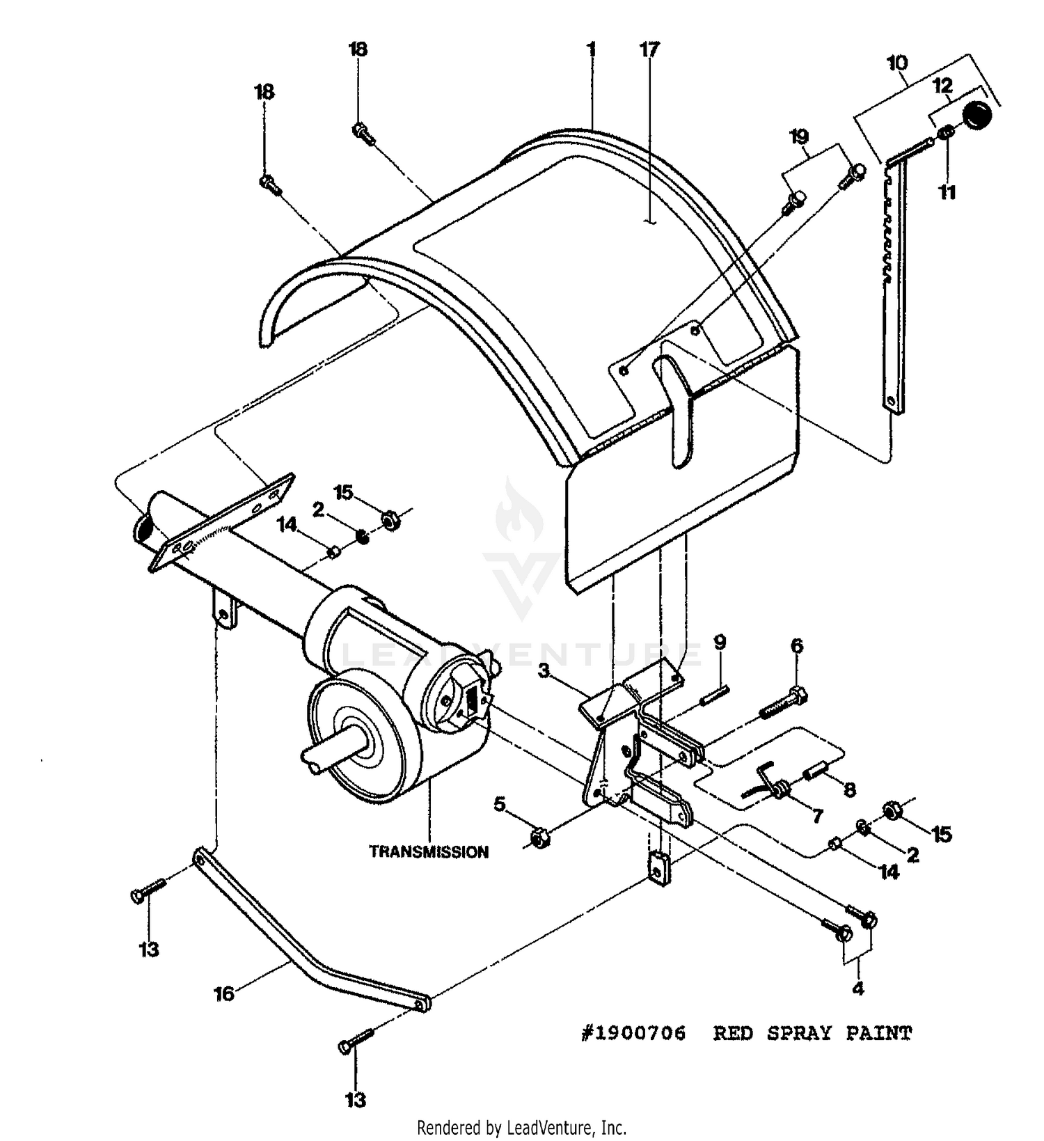HOOD & DEPTH REGULATOR