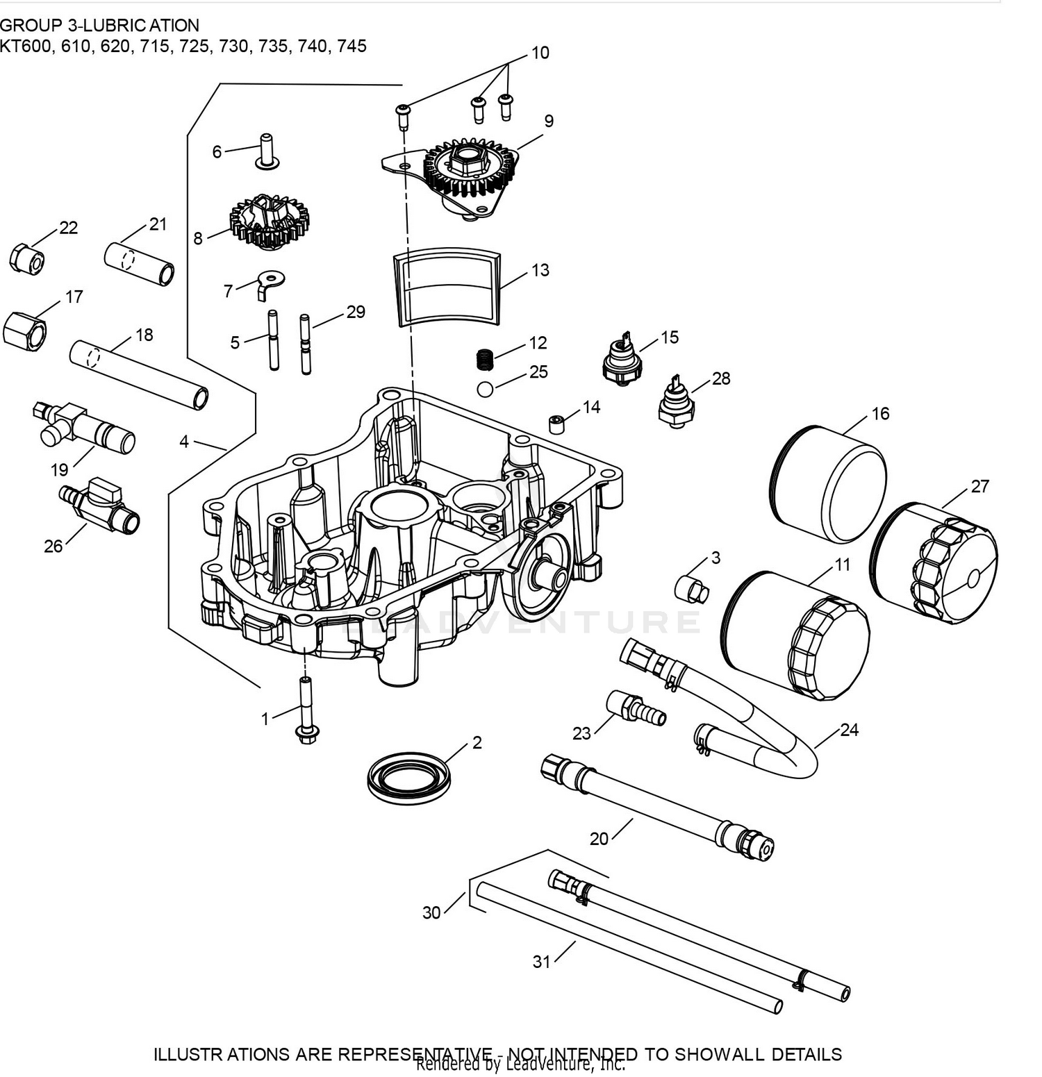 KT725-3108 Lubrication