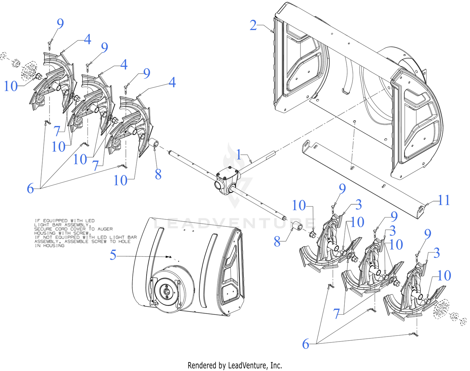 Auger Housing