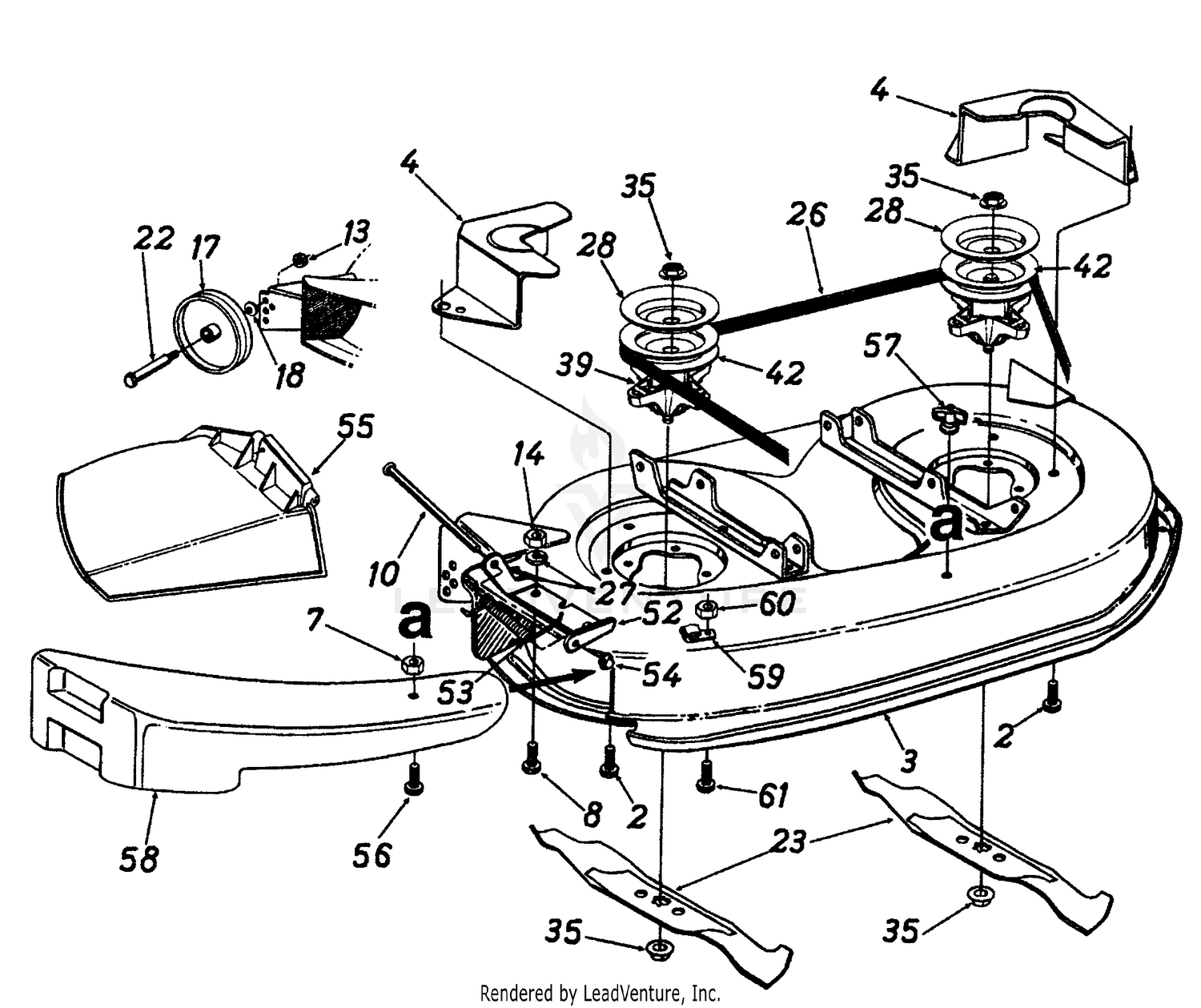 Deck Assembly (star blade)