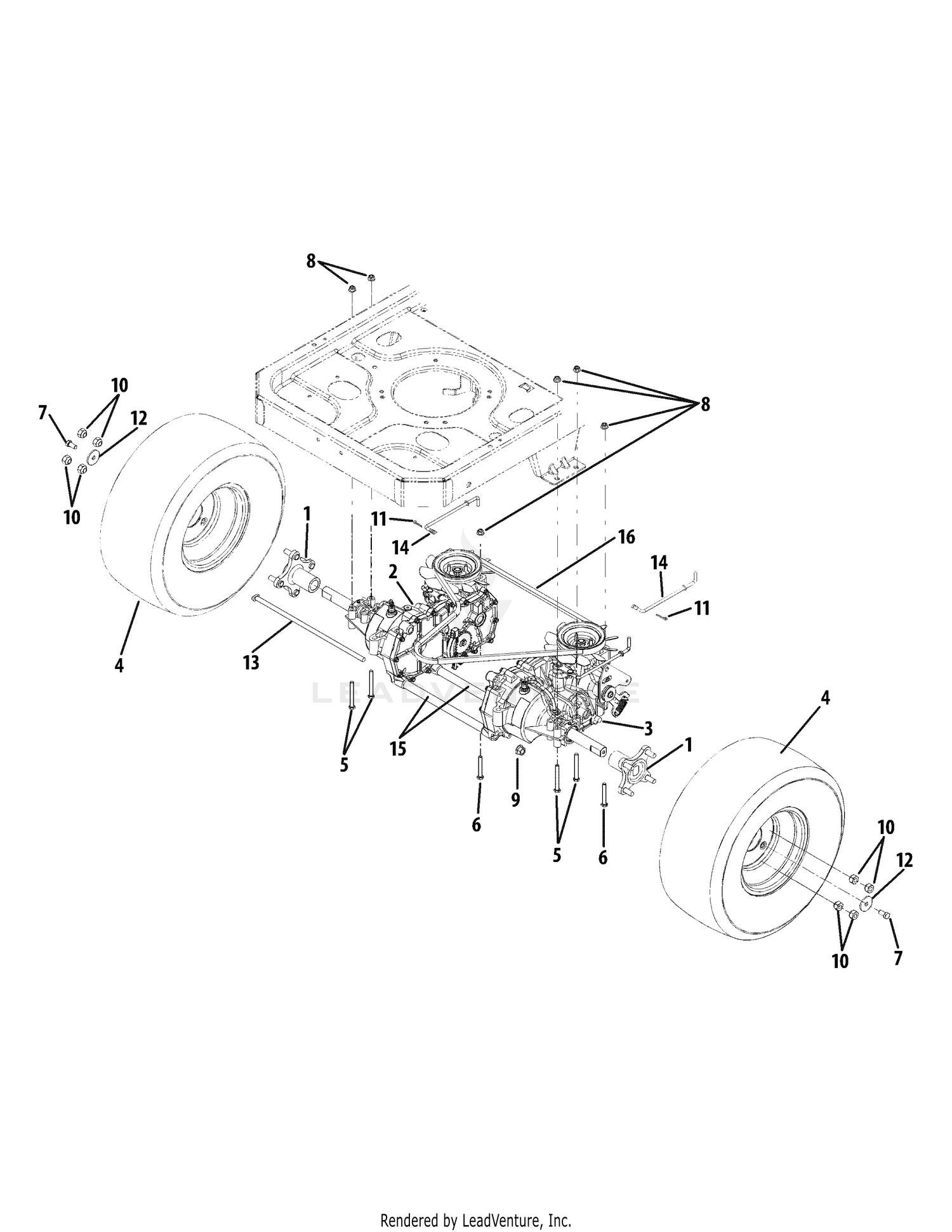 Rear Drive & Wheels