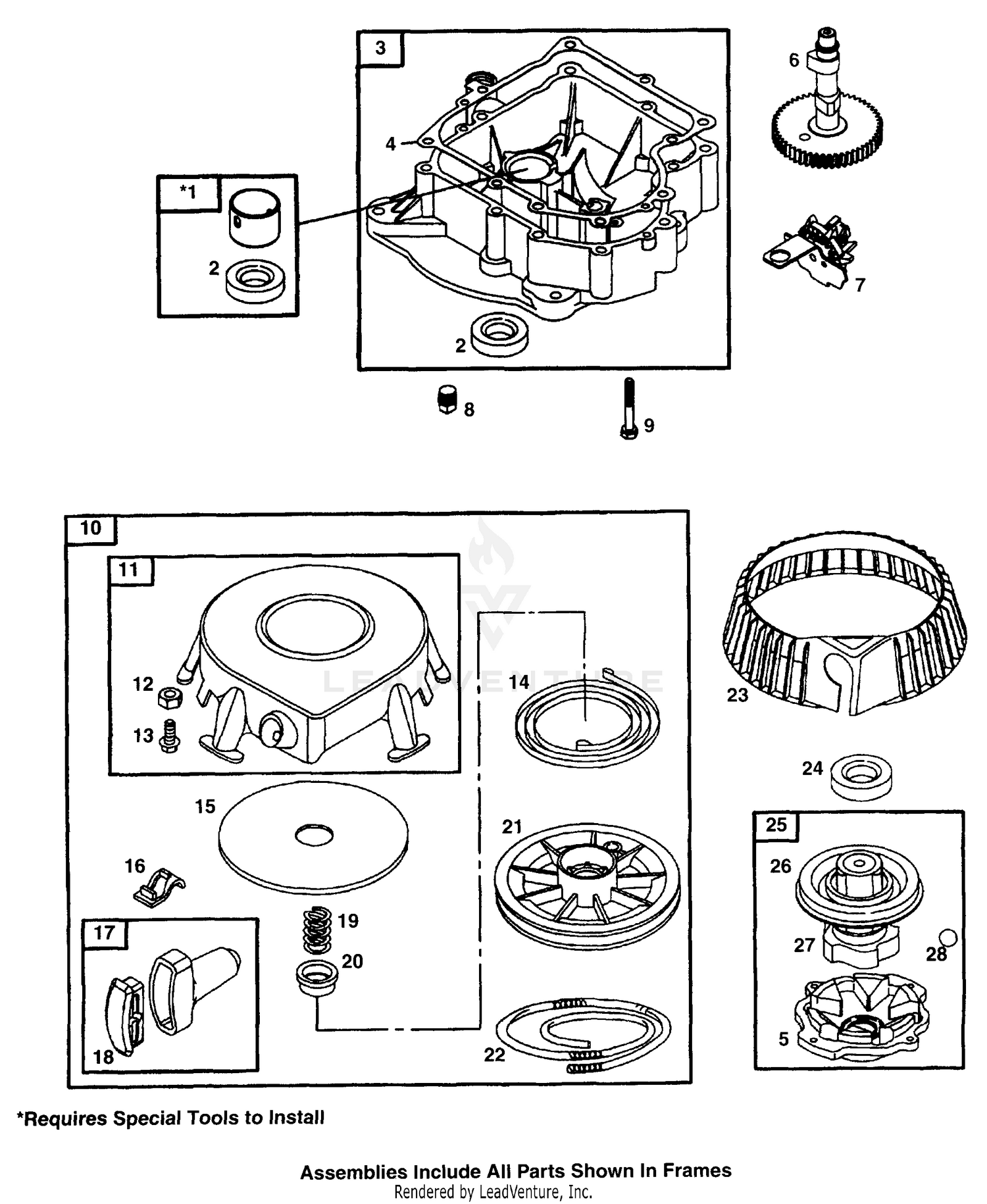 Assembly diagram