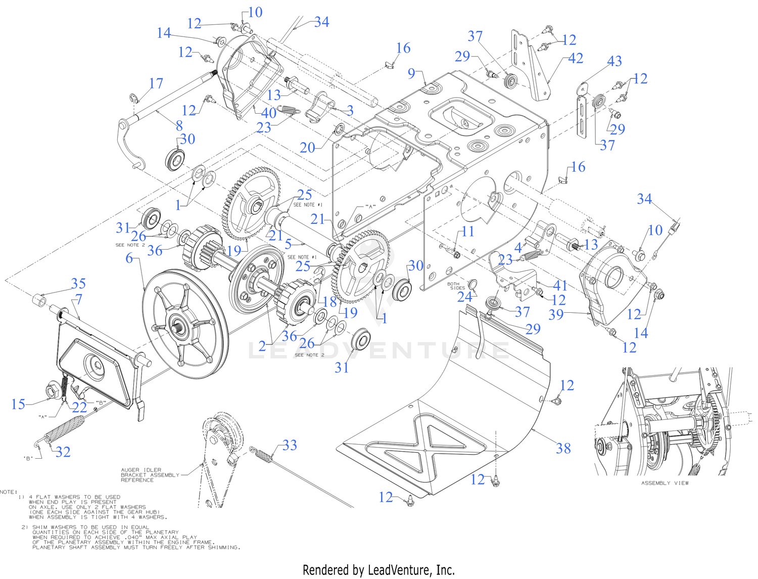 Assembly diagram