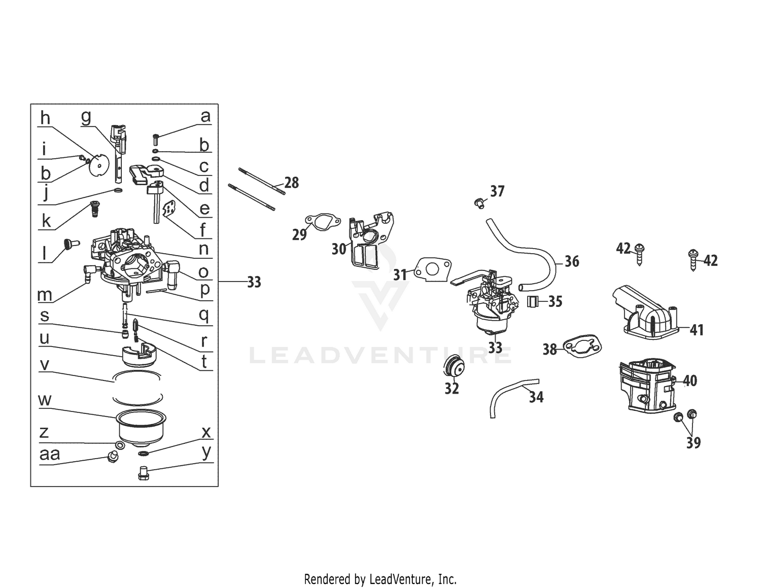 261-JU Carburetor