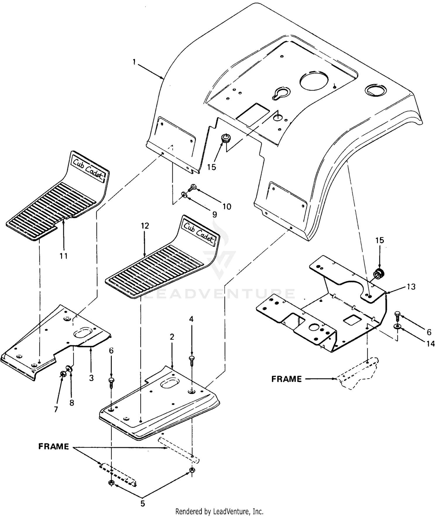 Fenders & Foot Rest