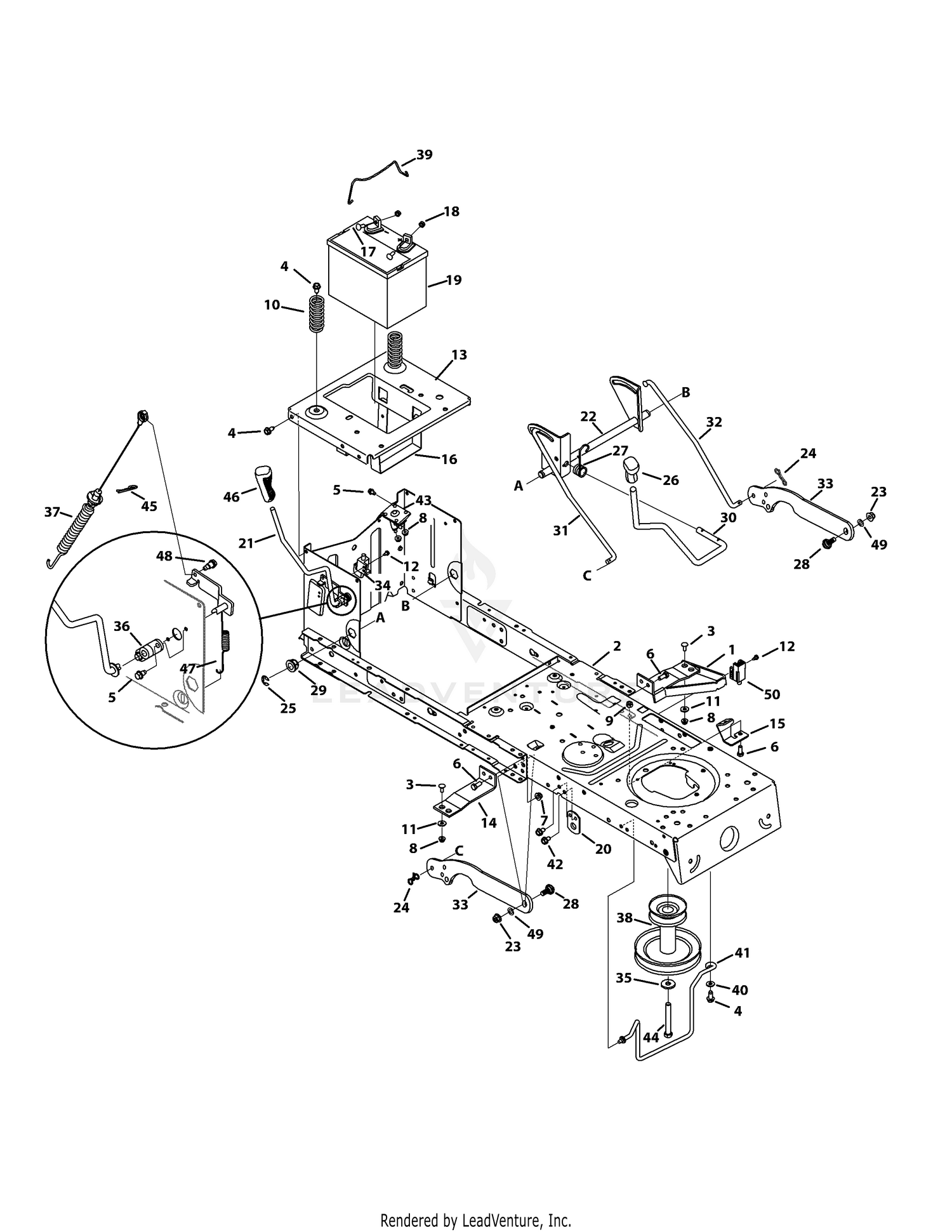 Frame & PTO Lift