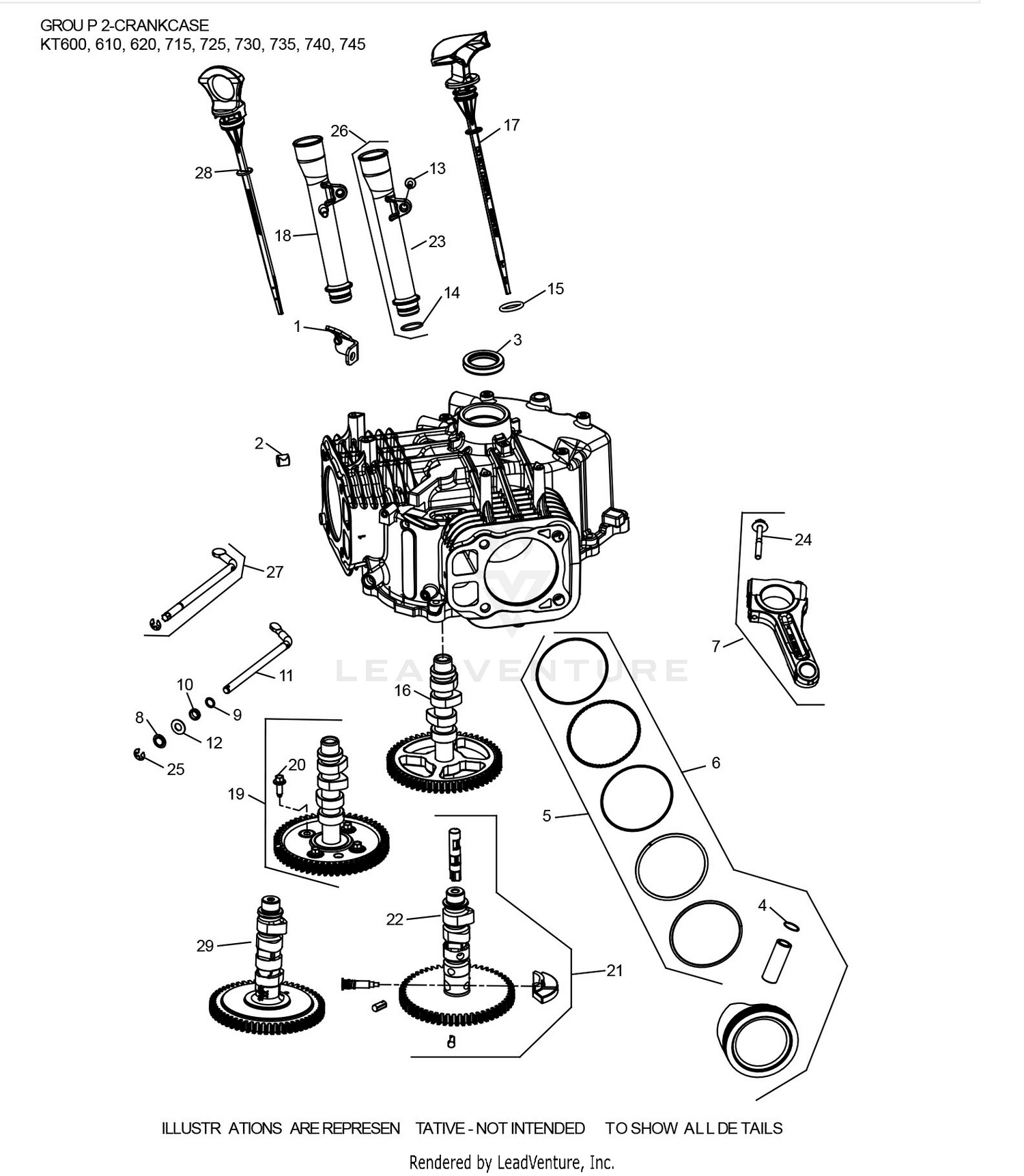 KT735-3107 CrankCase