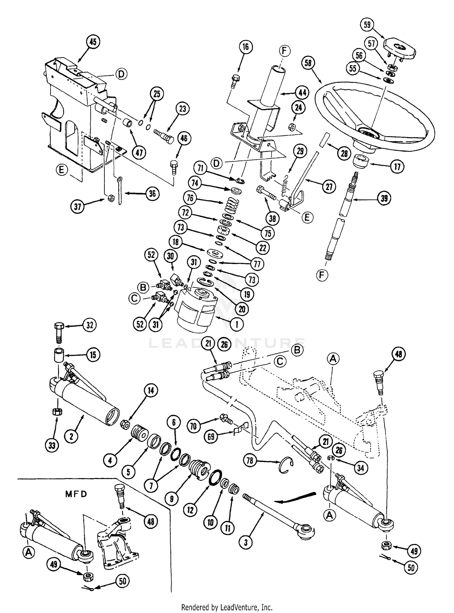 Steering - 2WD
