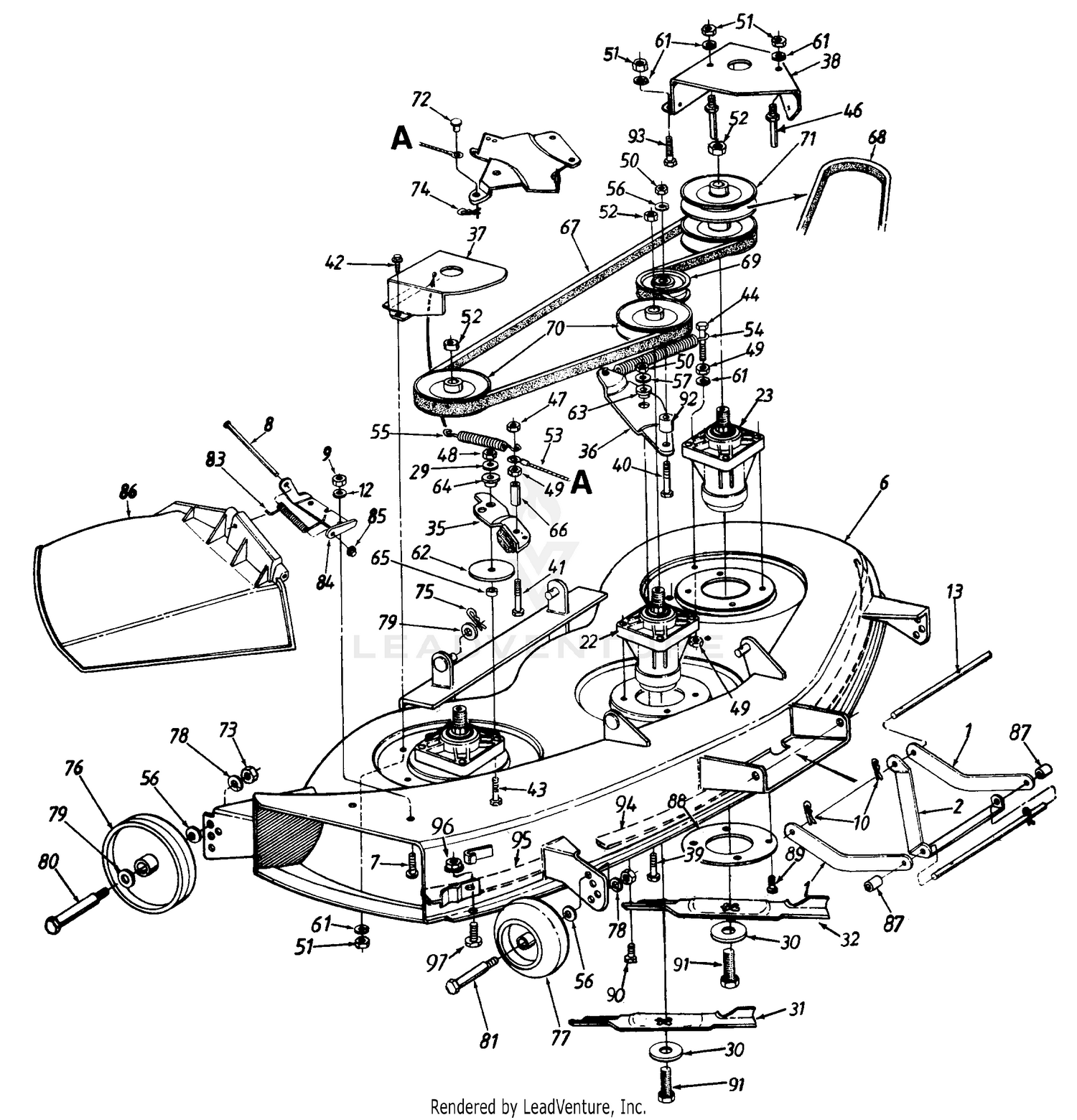 Deck Assembly/Blades