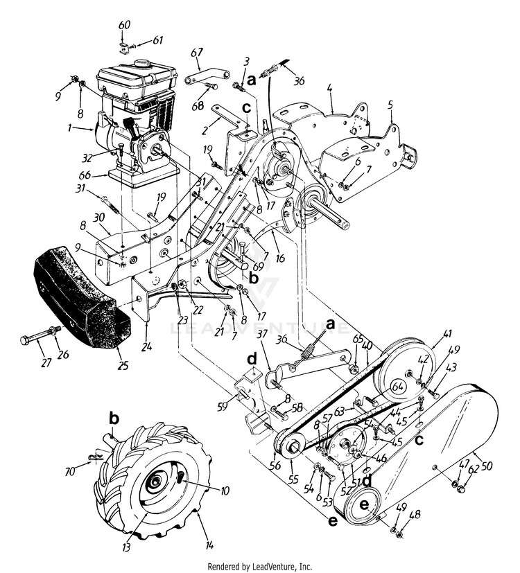 214-447-190 Roto Boss 550 (1994) - PartsWarehouse