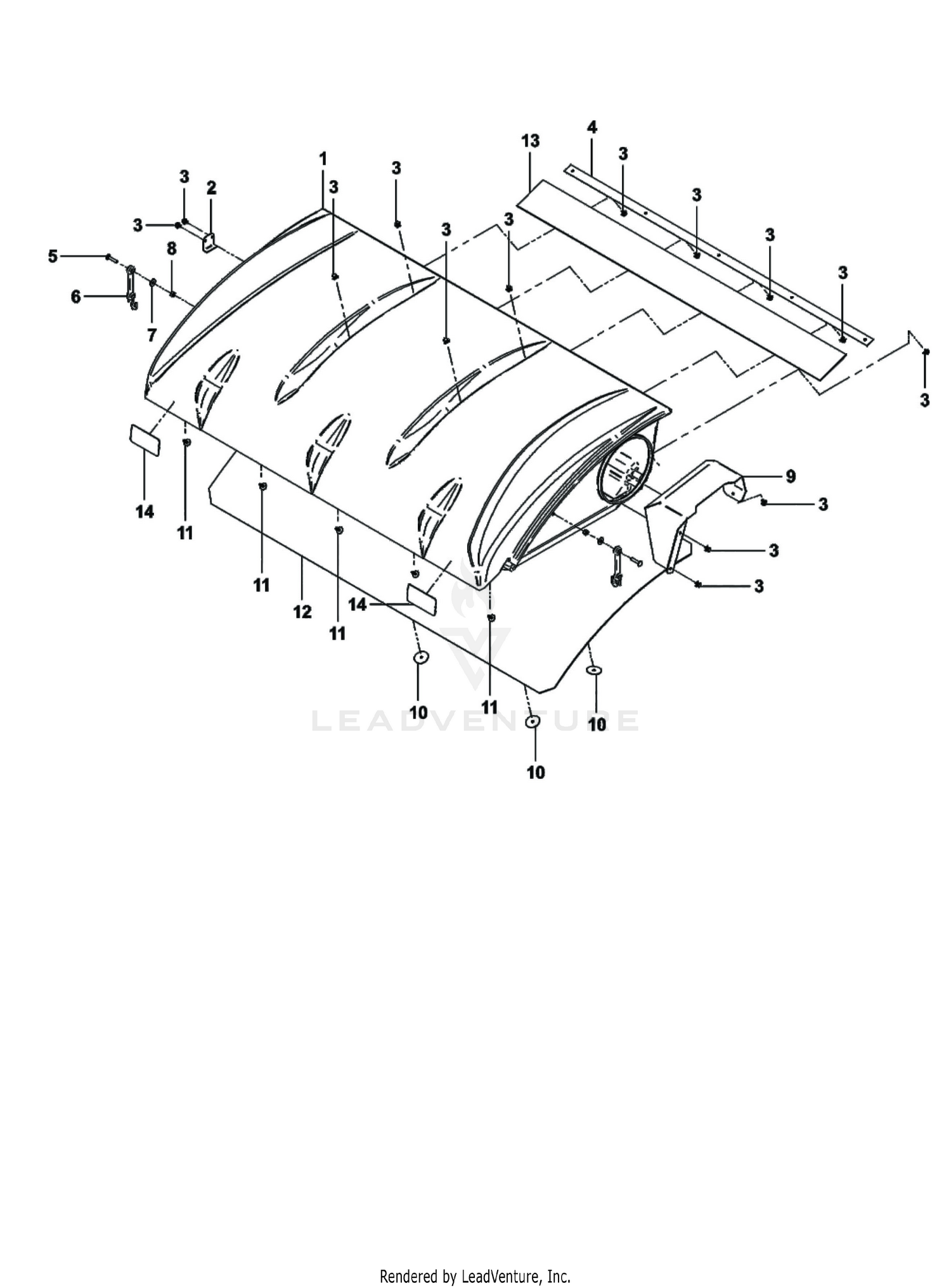 A2223 Top Assembly Base Model