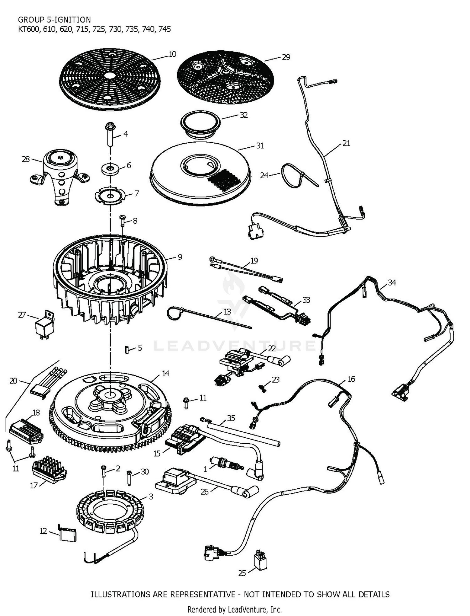 KT725-3101 Ignition & Charging