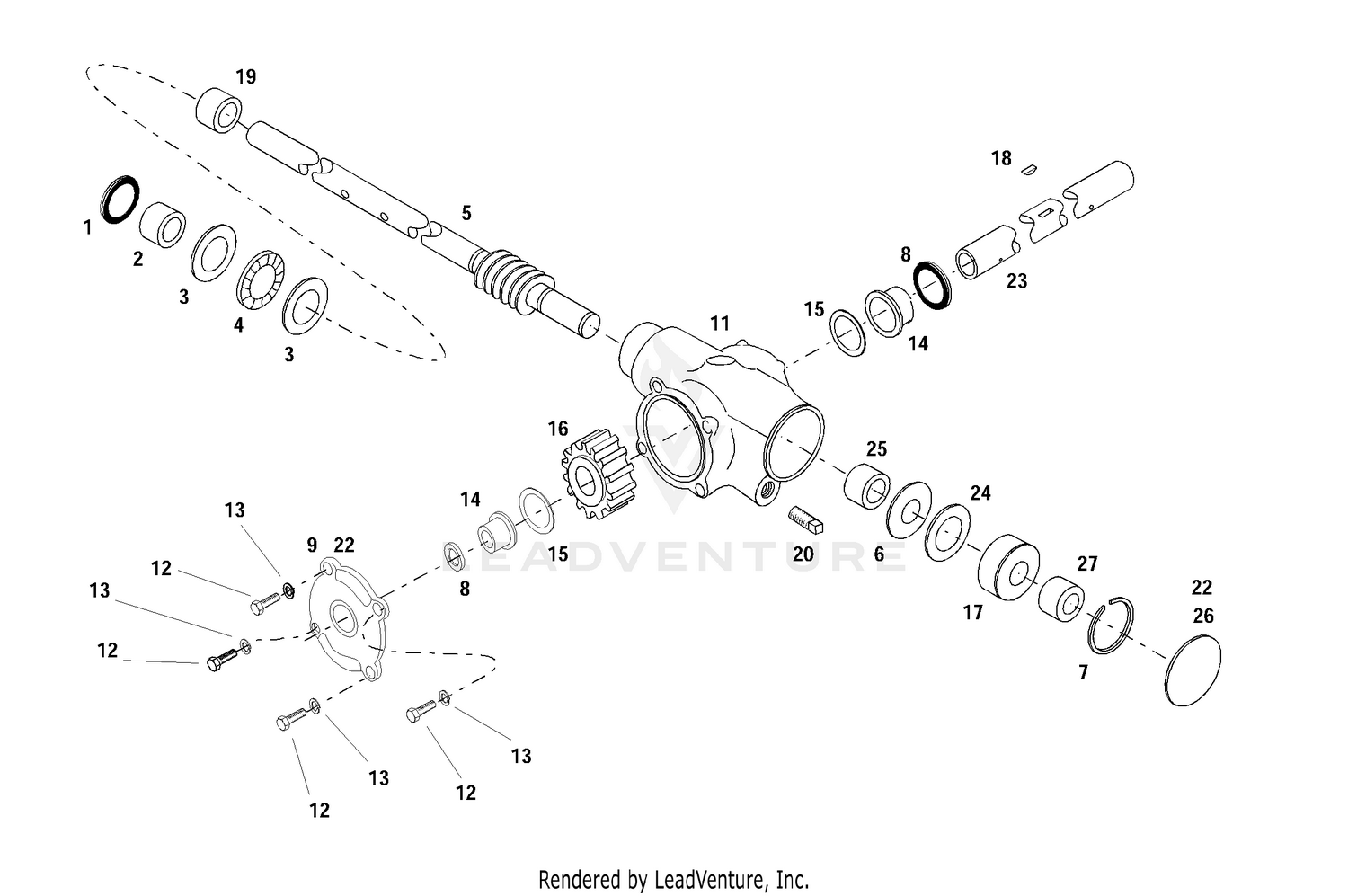 Gear Case Assembly