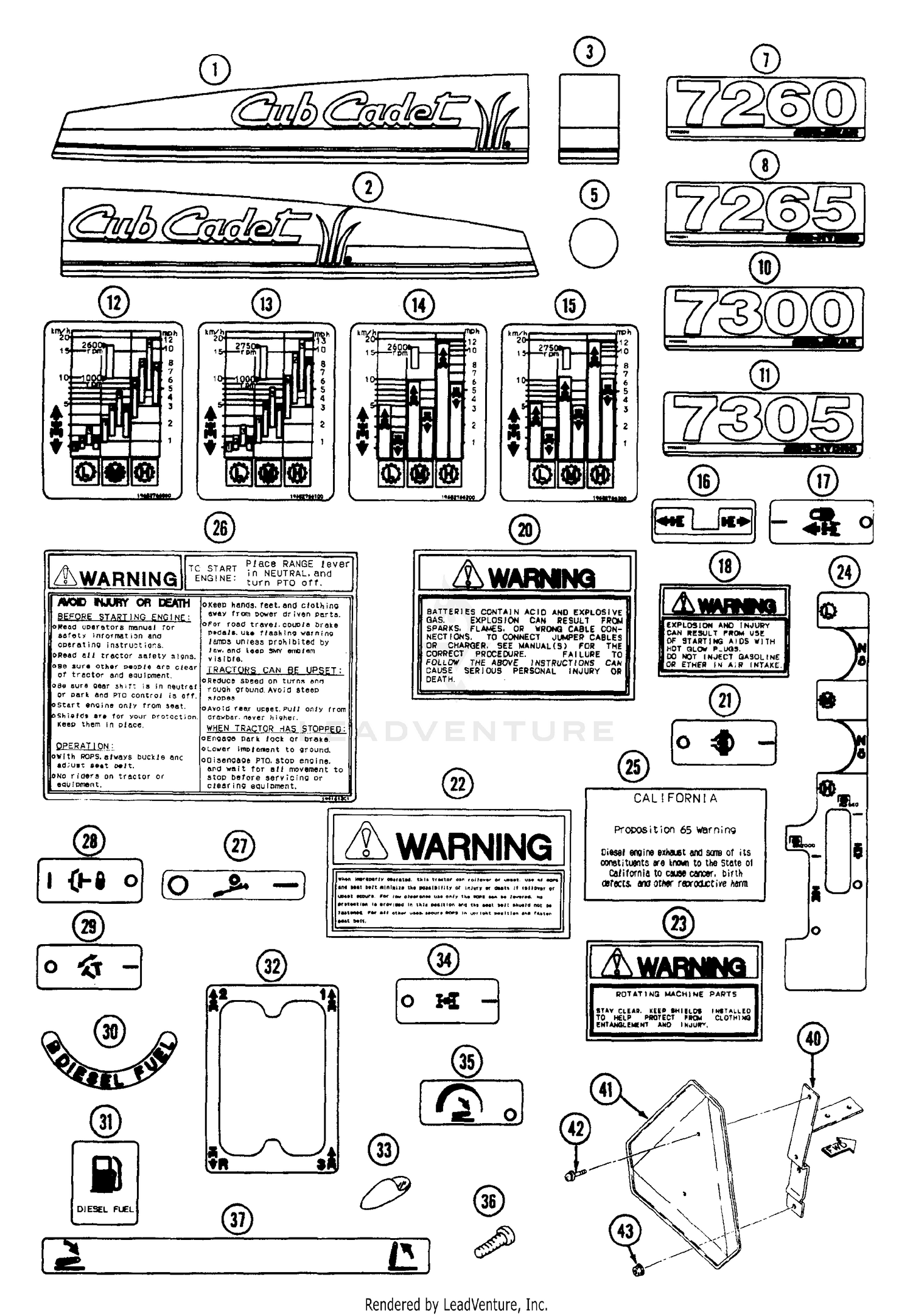 Assembly diagram