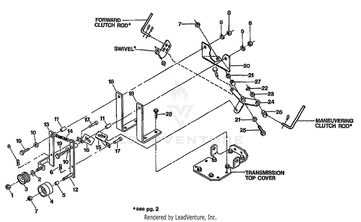FORWARD/REVERSE IDLER ASSEMBLY