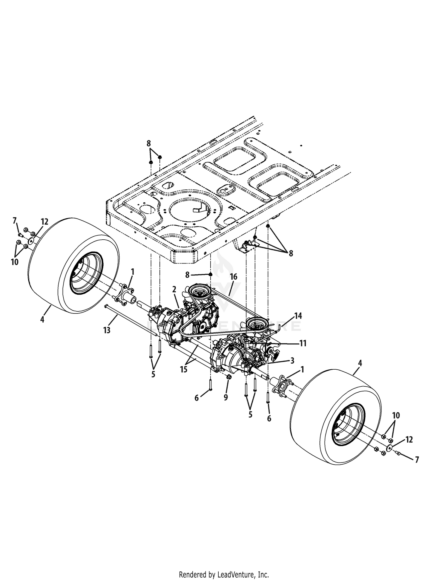 Rear Drive & Wheels