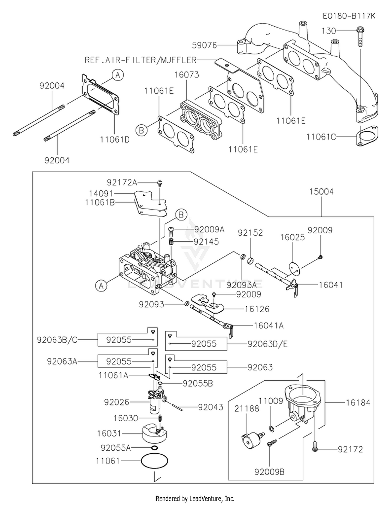 FX801V-ES15 CARBURETOR