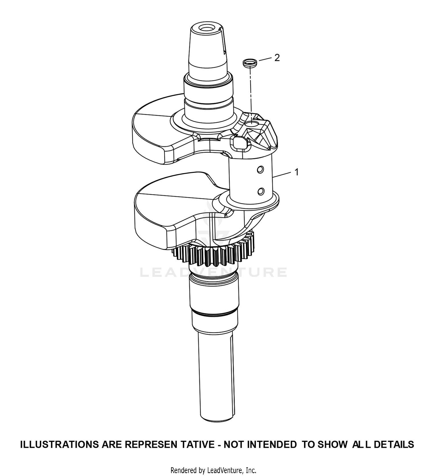 KT726-3005 CrankShaft
