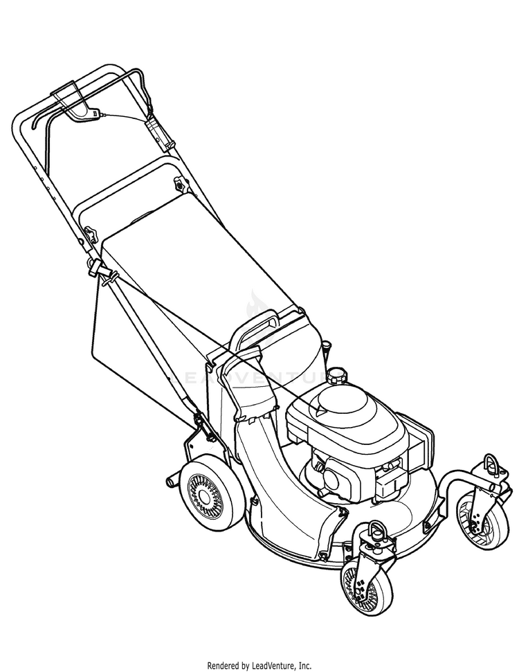 MTD Pro Self Propelled Mowers 12A-989Q795 (2007)