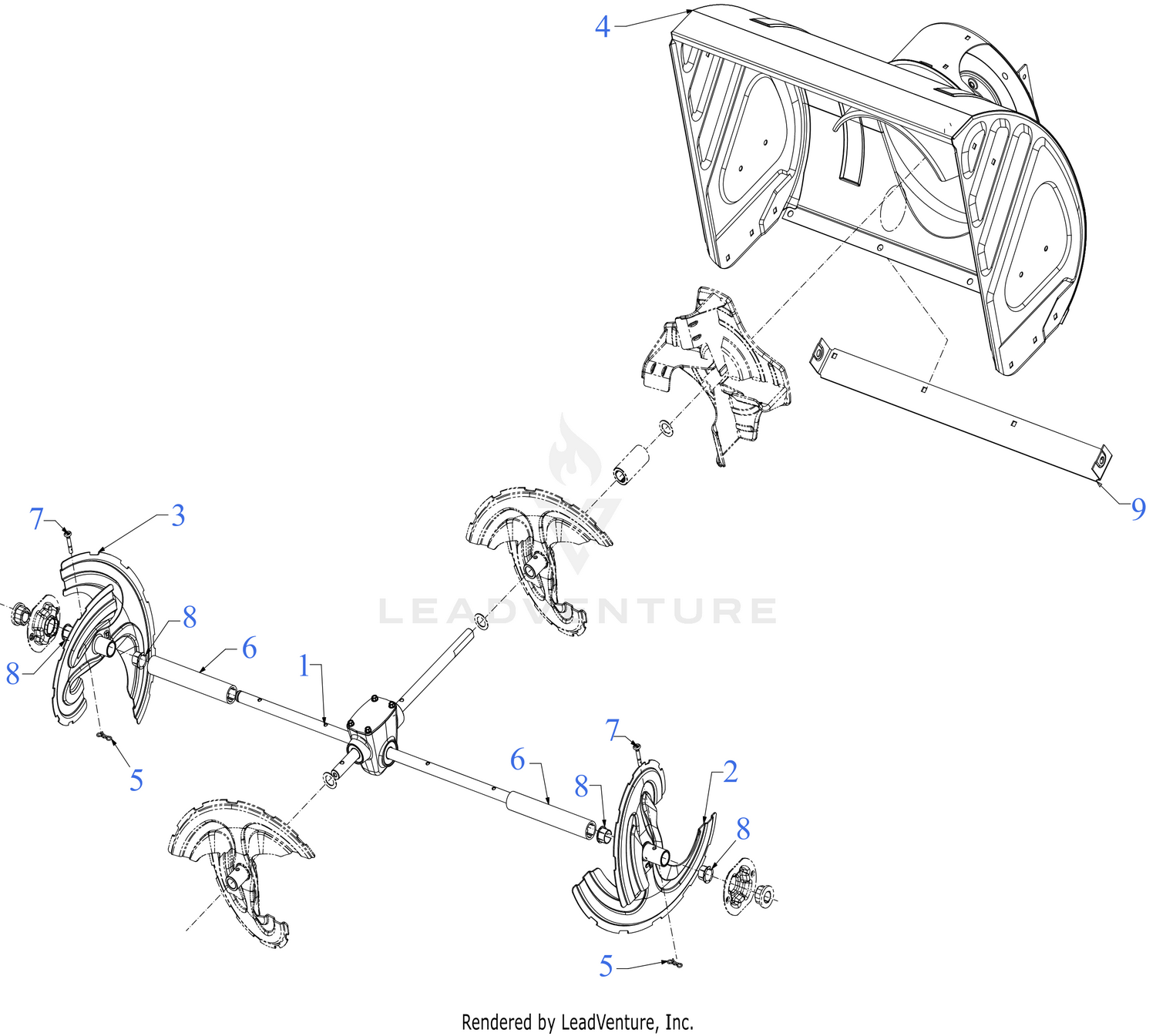 Auger Housing